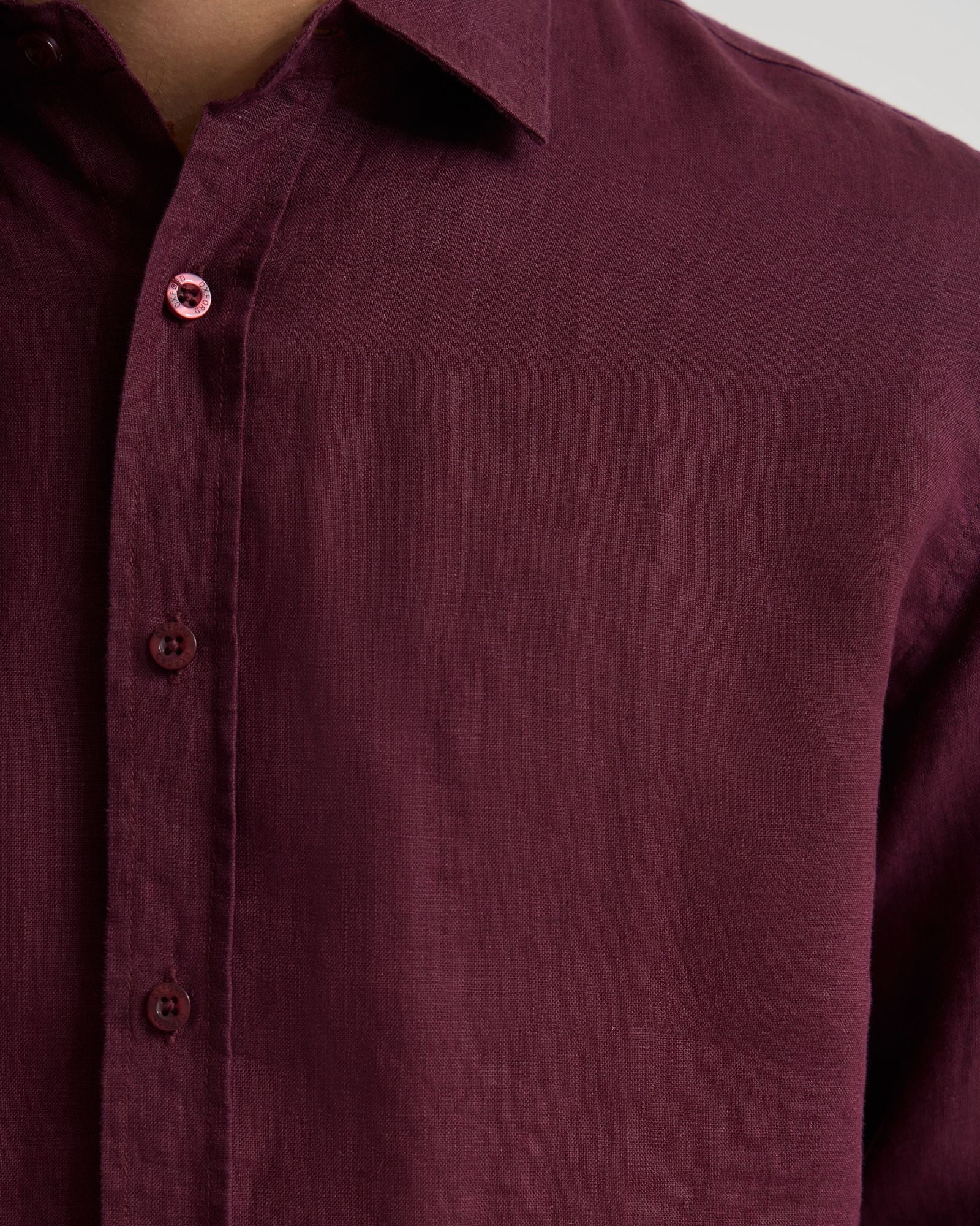 Cooper French Linen Long Sleeve Shirt - Image 25