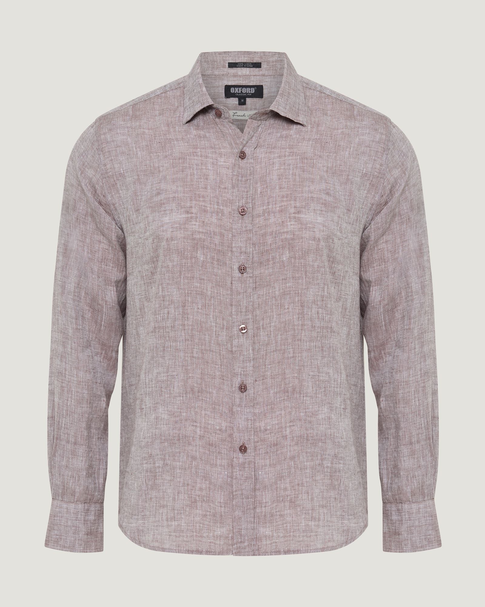 Cooper French Linen Long Sleeve Shirt - Image 24