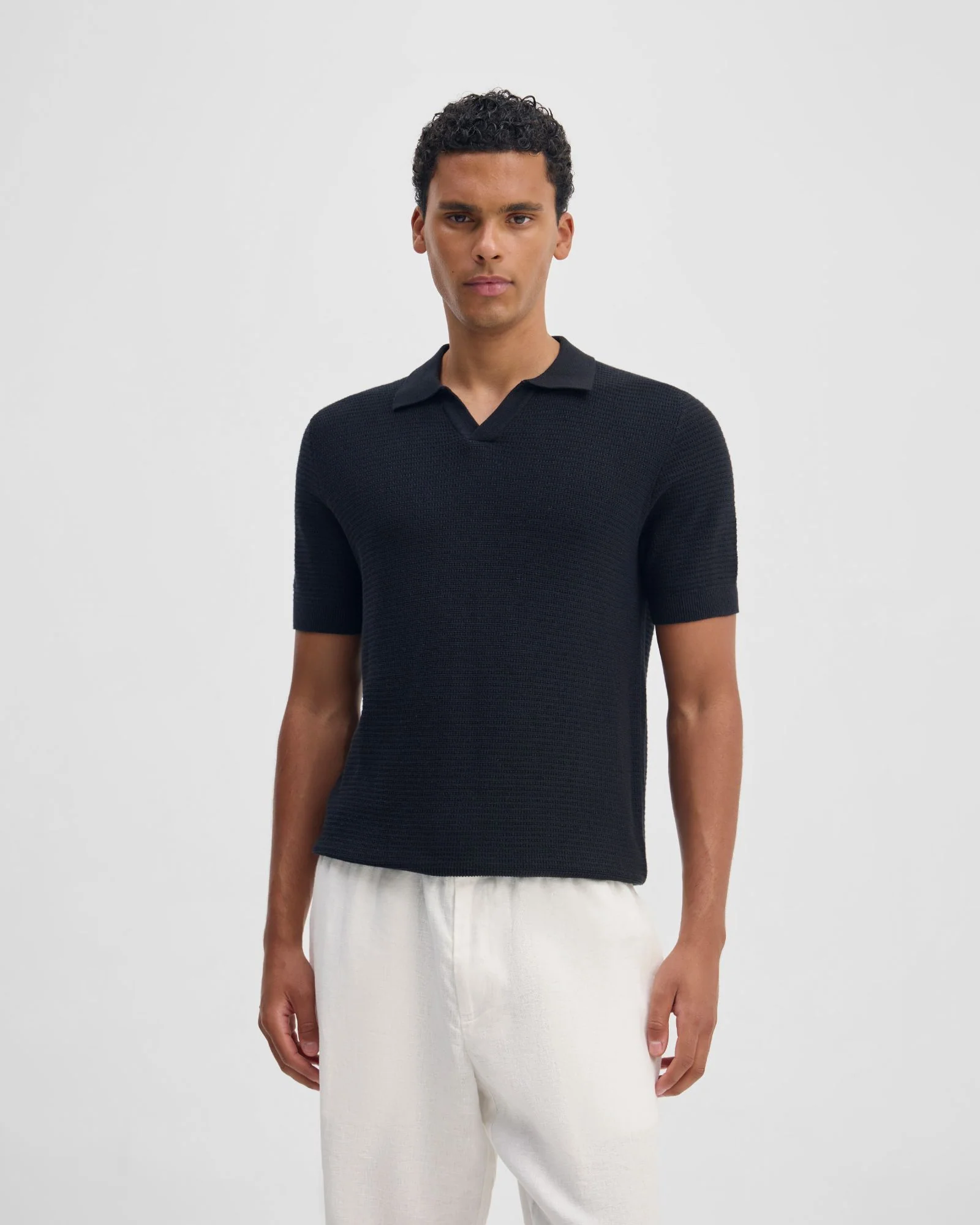 Corbin Knitted Polo - Image 27