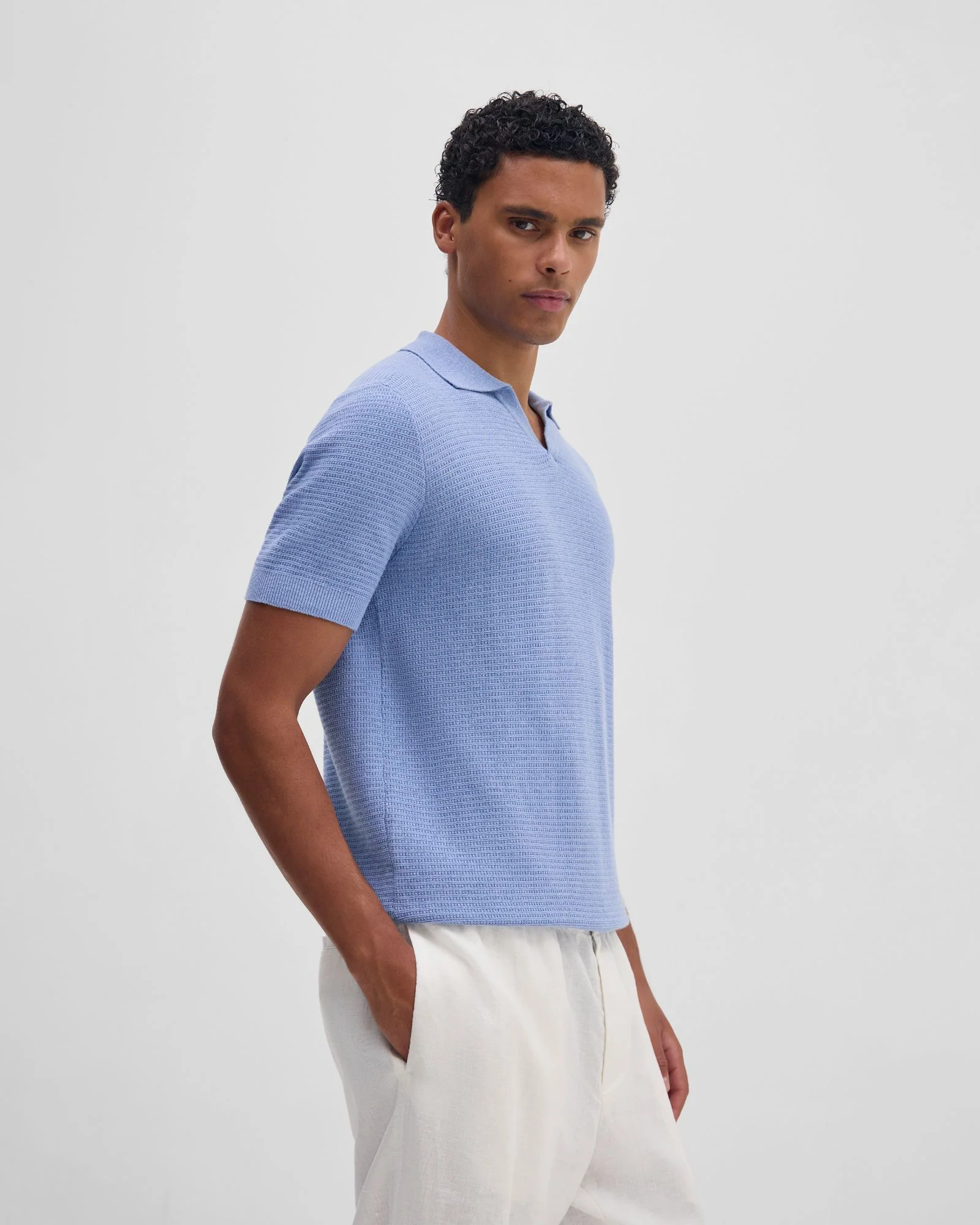 Corbin Knitted Polo - Image 3