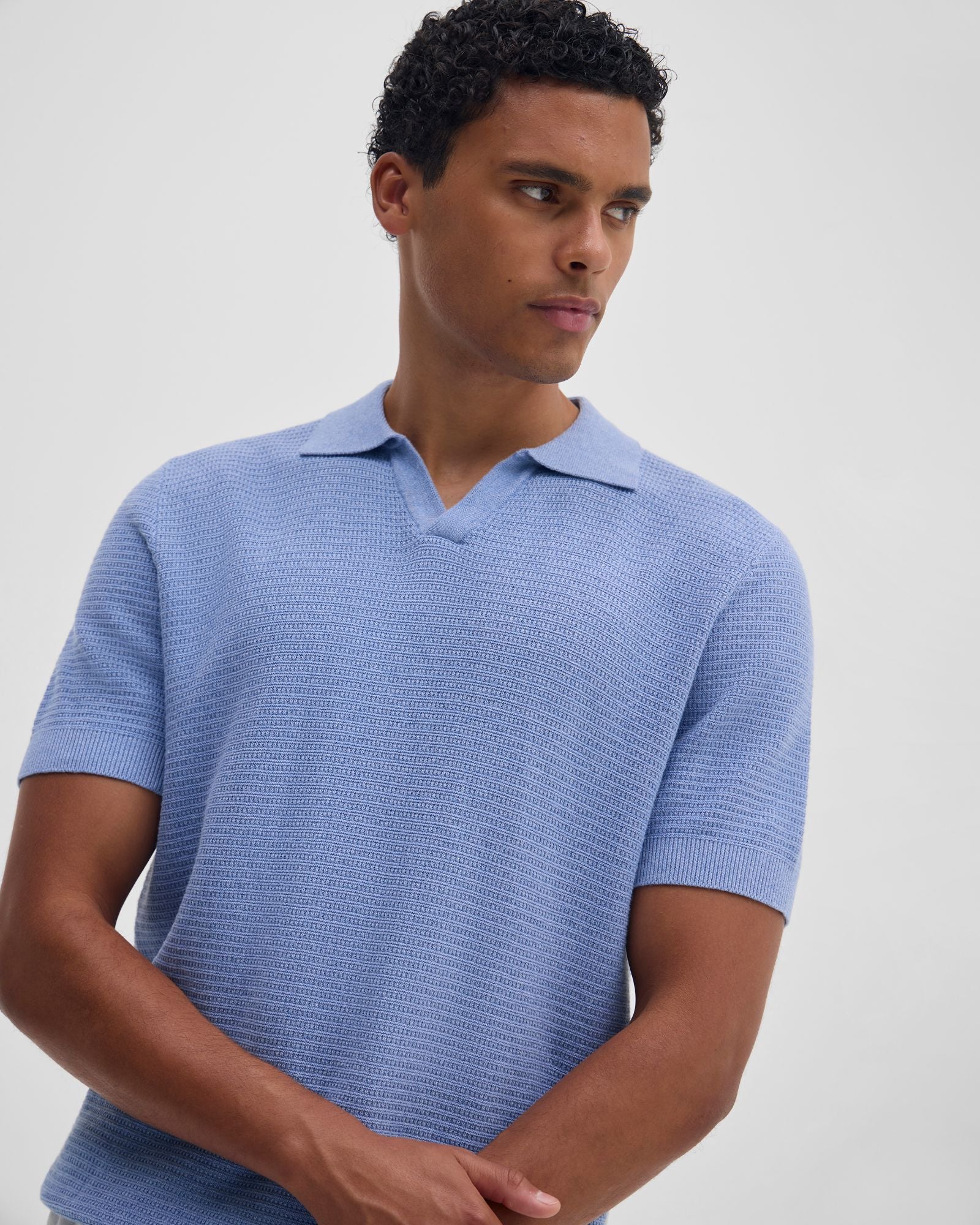 Corbin Knitted Polo - Image 5