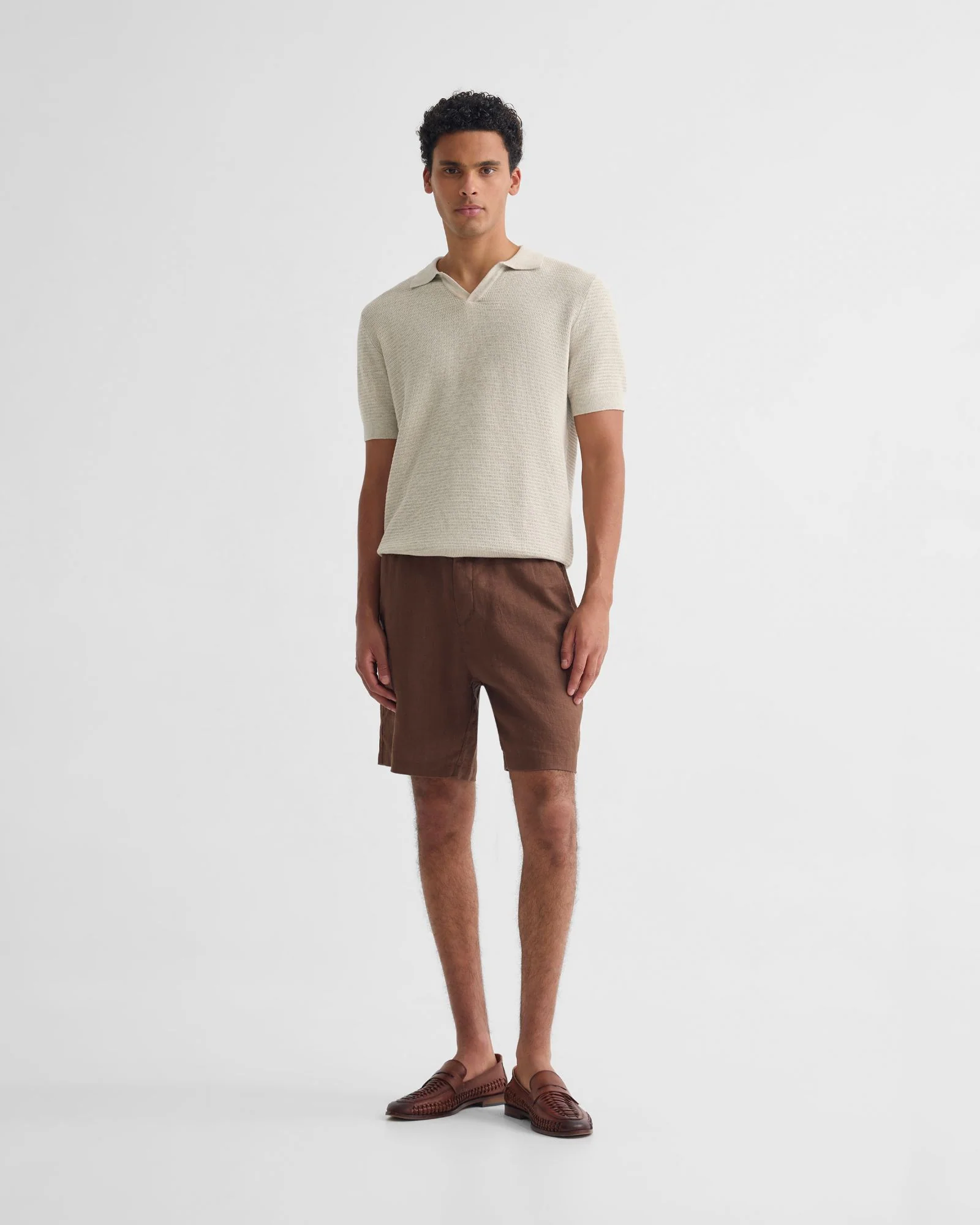 Corbin Knitted Polo - Image 9