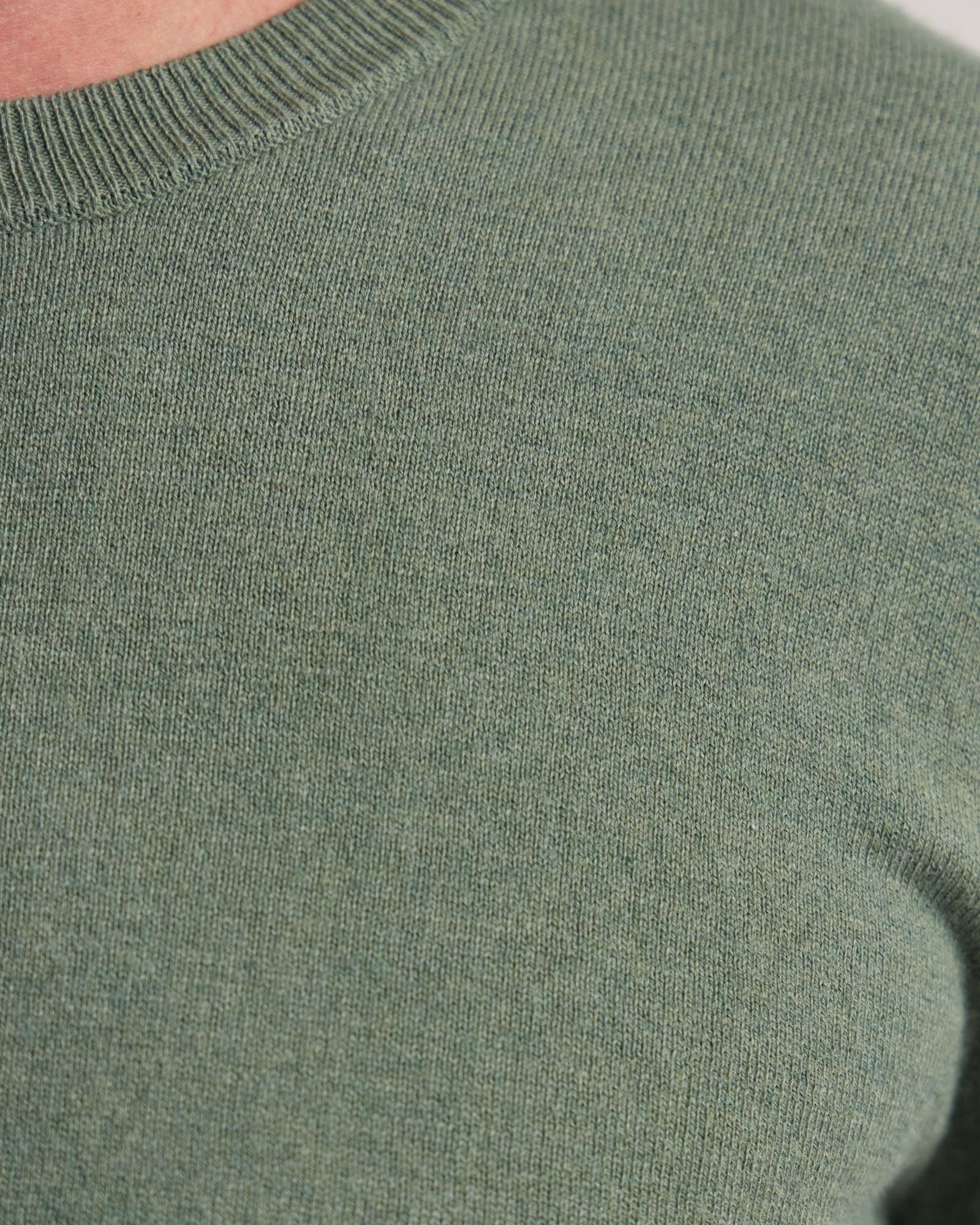 Cotton Cashmere Crew Neck Knit - Image 13