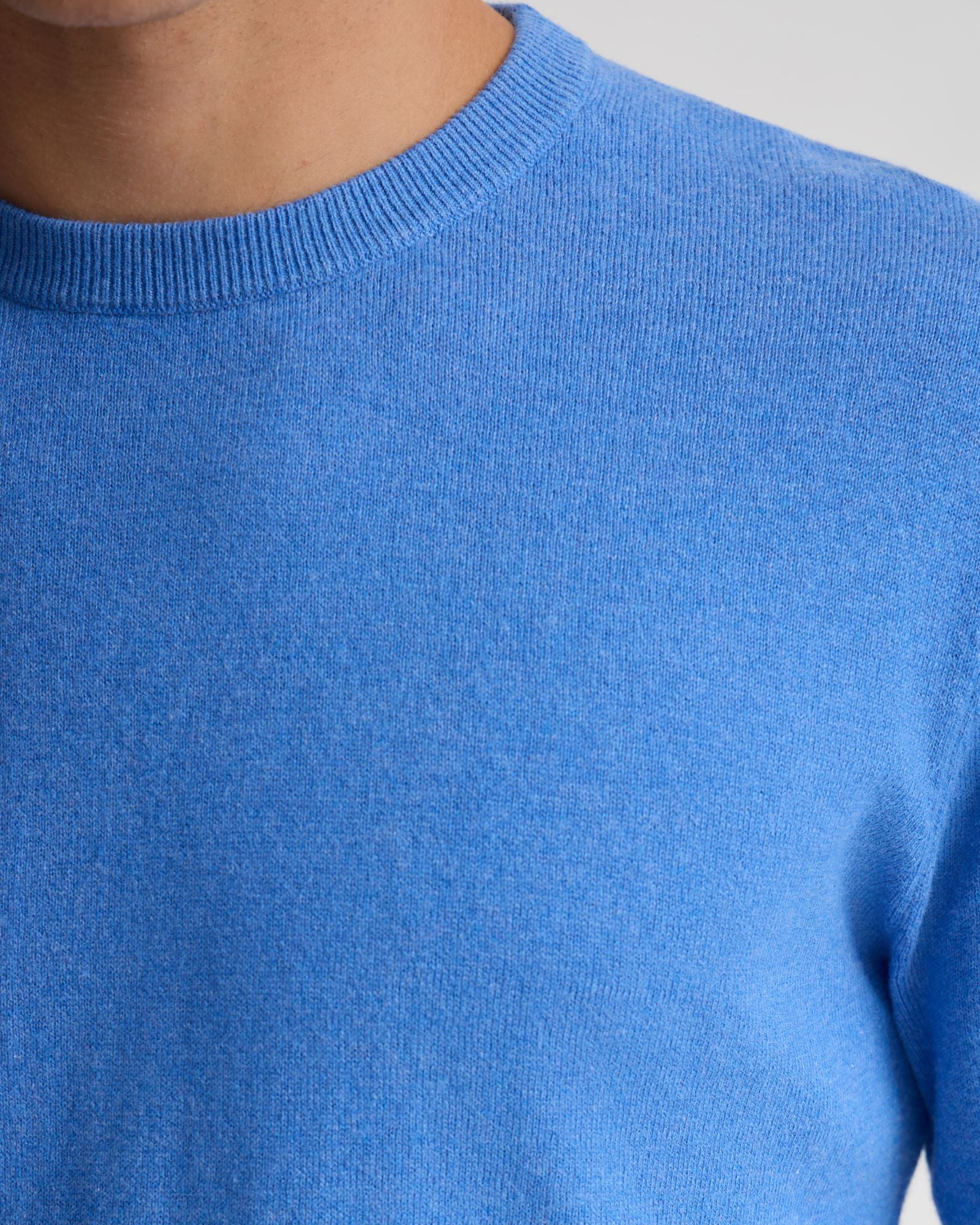 Cotton Cashmere Crew Neck Knit - Image 6