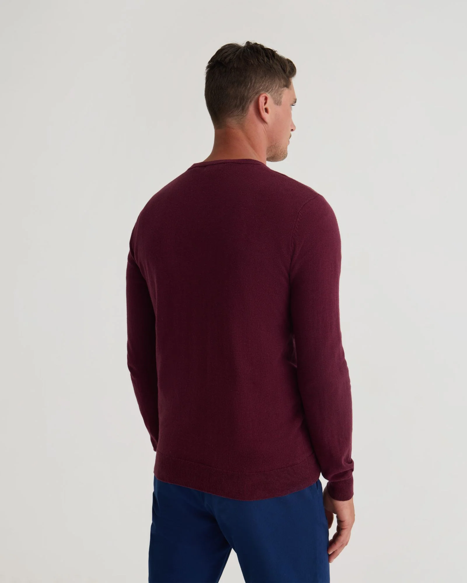 Crew Neck Cotton Cashmere Knit - Image 15