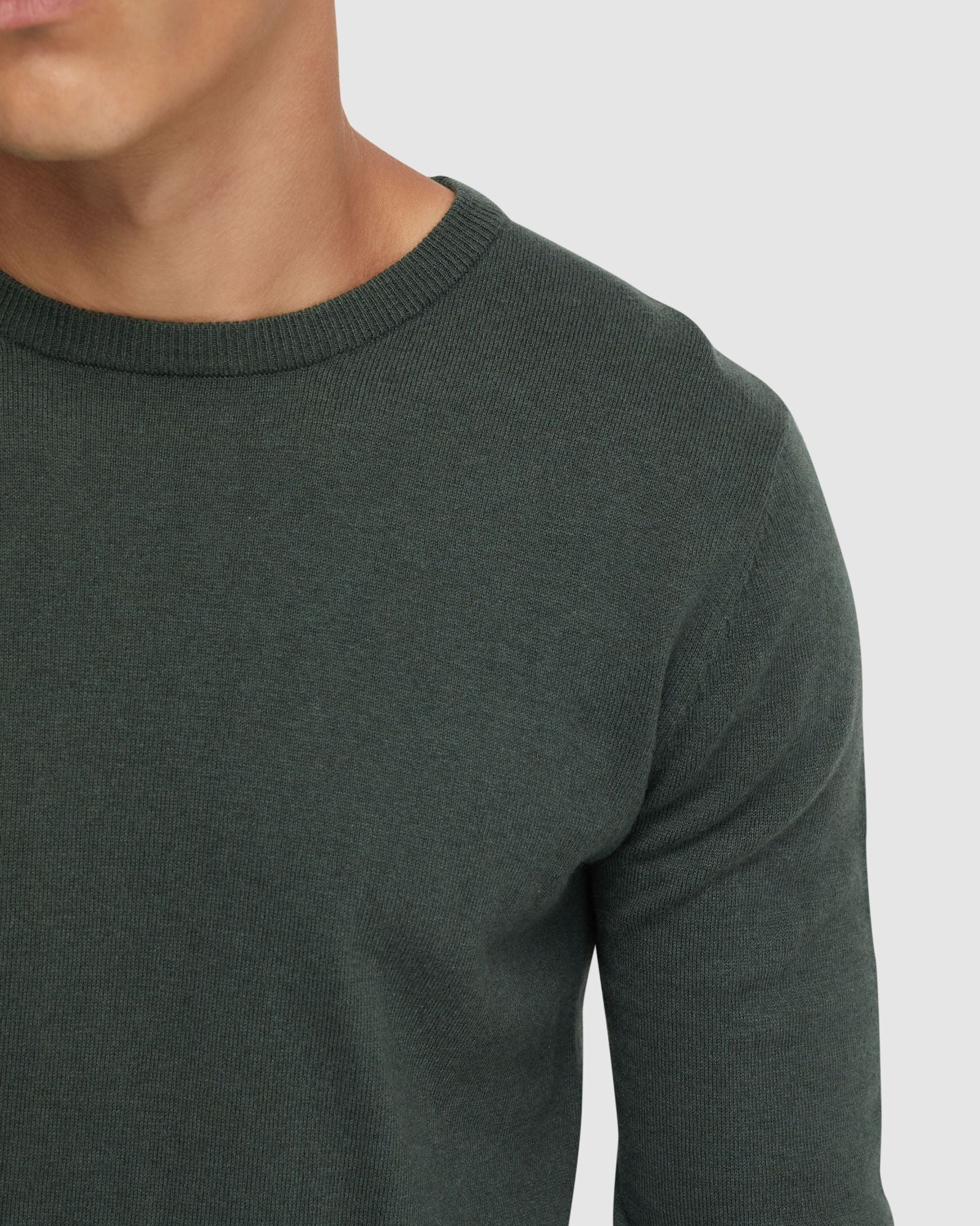 Crew Neck Cotton Cashmere Knit - Image 18