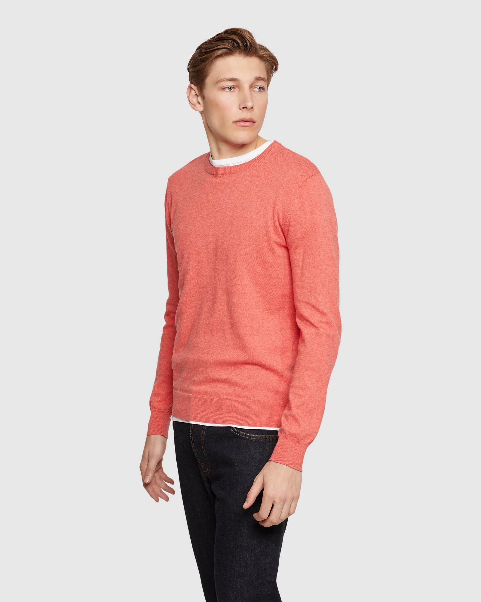 Crew Neck Cotton Cashmere Pullovr - Image 19