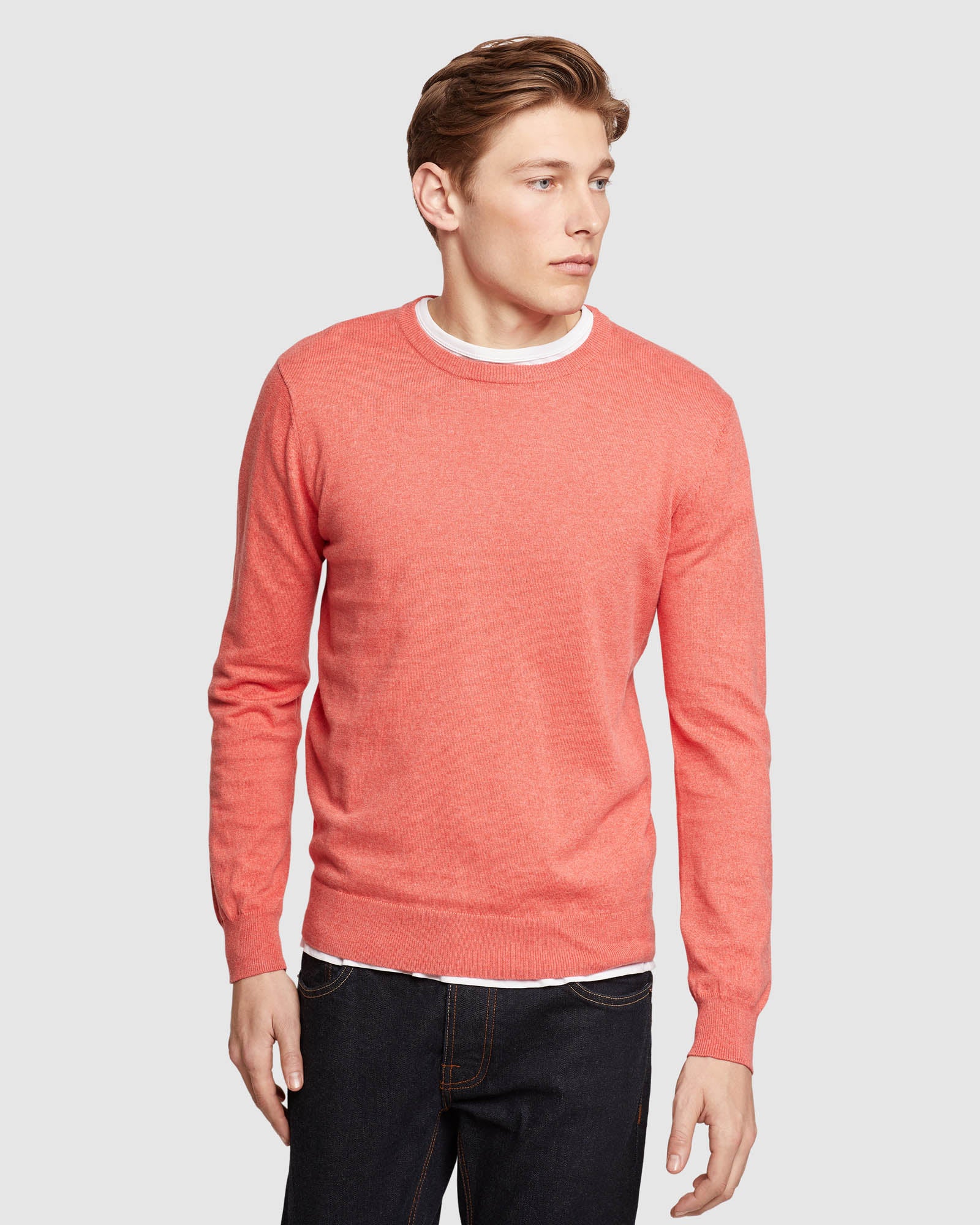 Crew Neck Cotton Cashmere Pullovr - Image 22