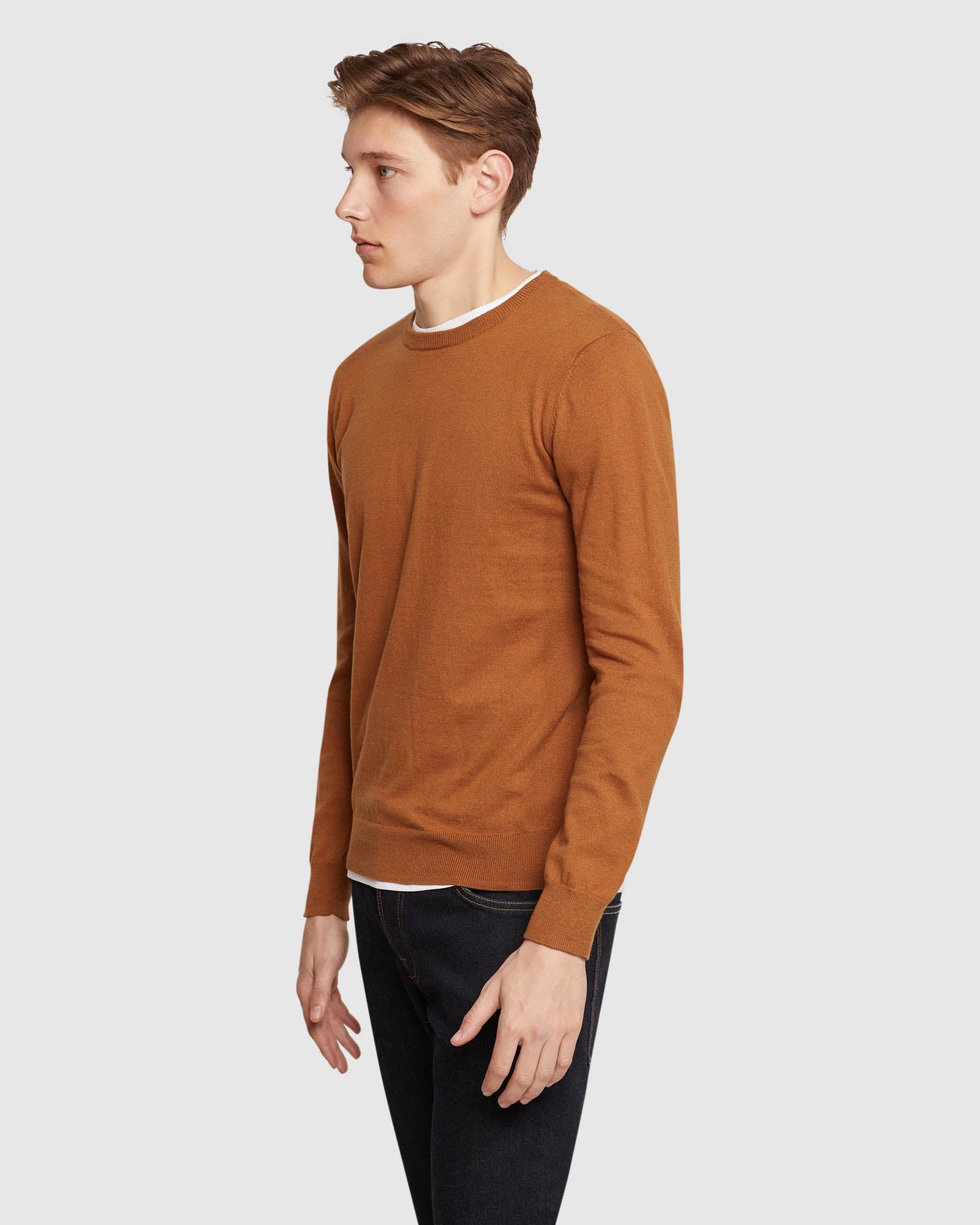 Crew Neck Cotton Cashmere Pullovr - Image 26