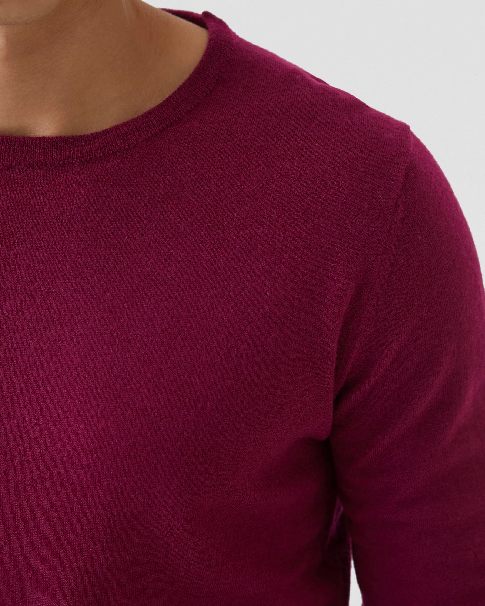 Crew Neck Merino Wool Knit - Image 18