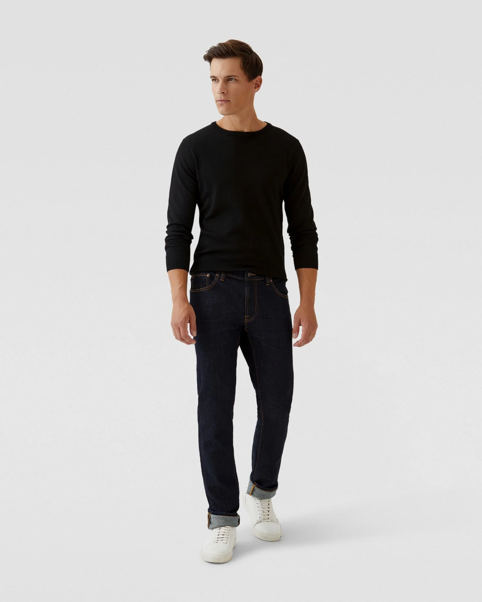 Crew Neck Merino Wool Knit - Image 29