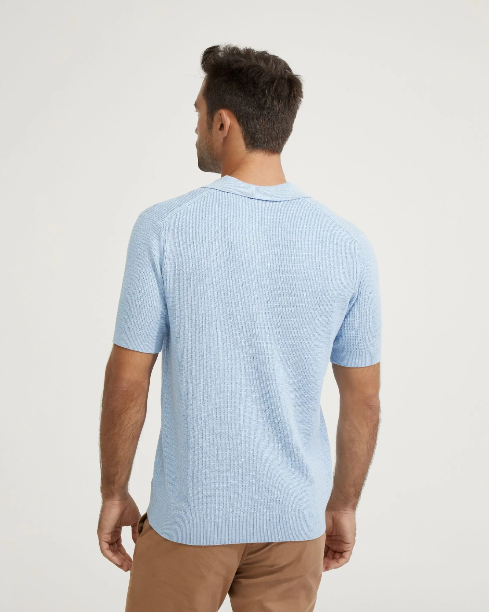 Dale Cotton Knitted Polo - Image 3