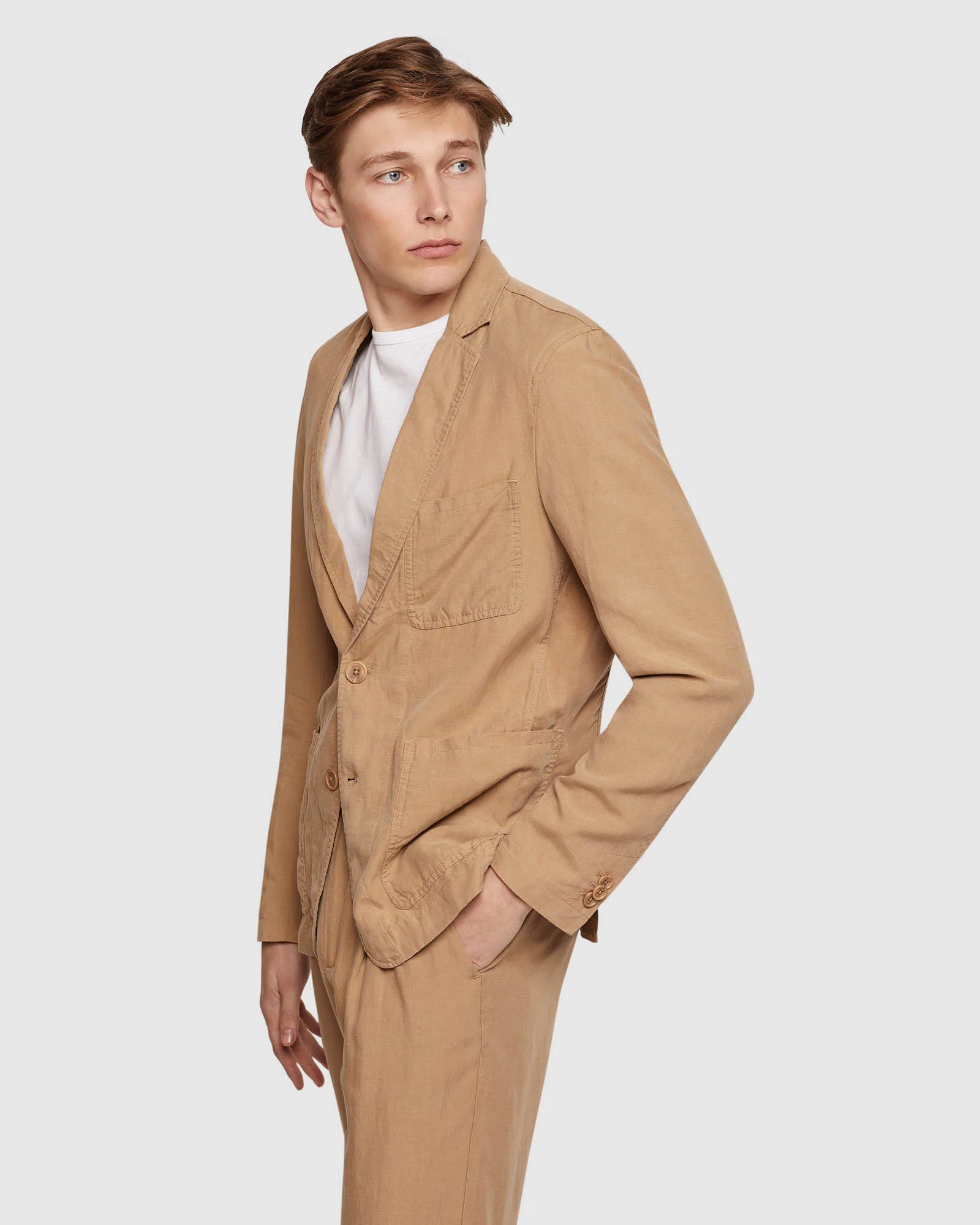Daniel Tencel Linen Casual Jacket - Image 8