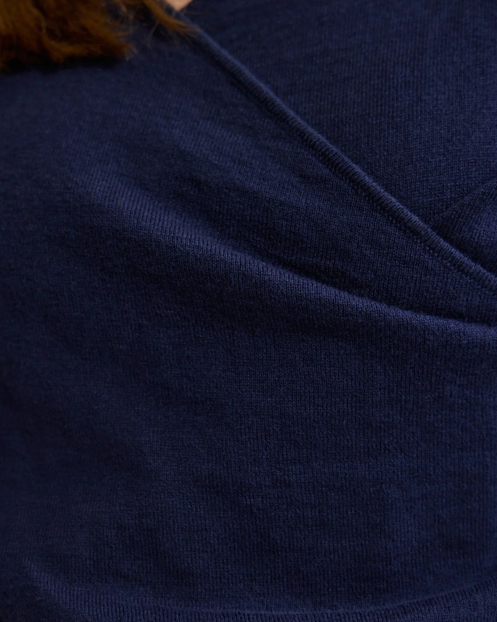 Daria Wrap Front Knitted Top - Image 7