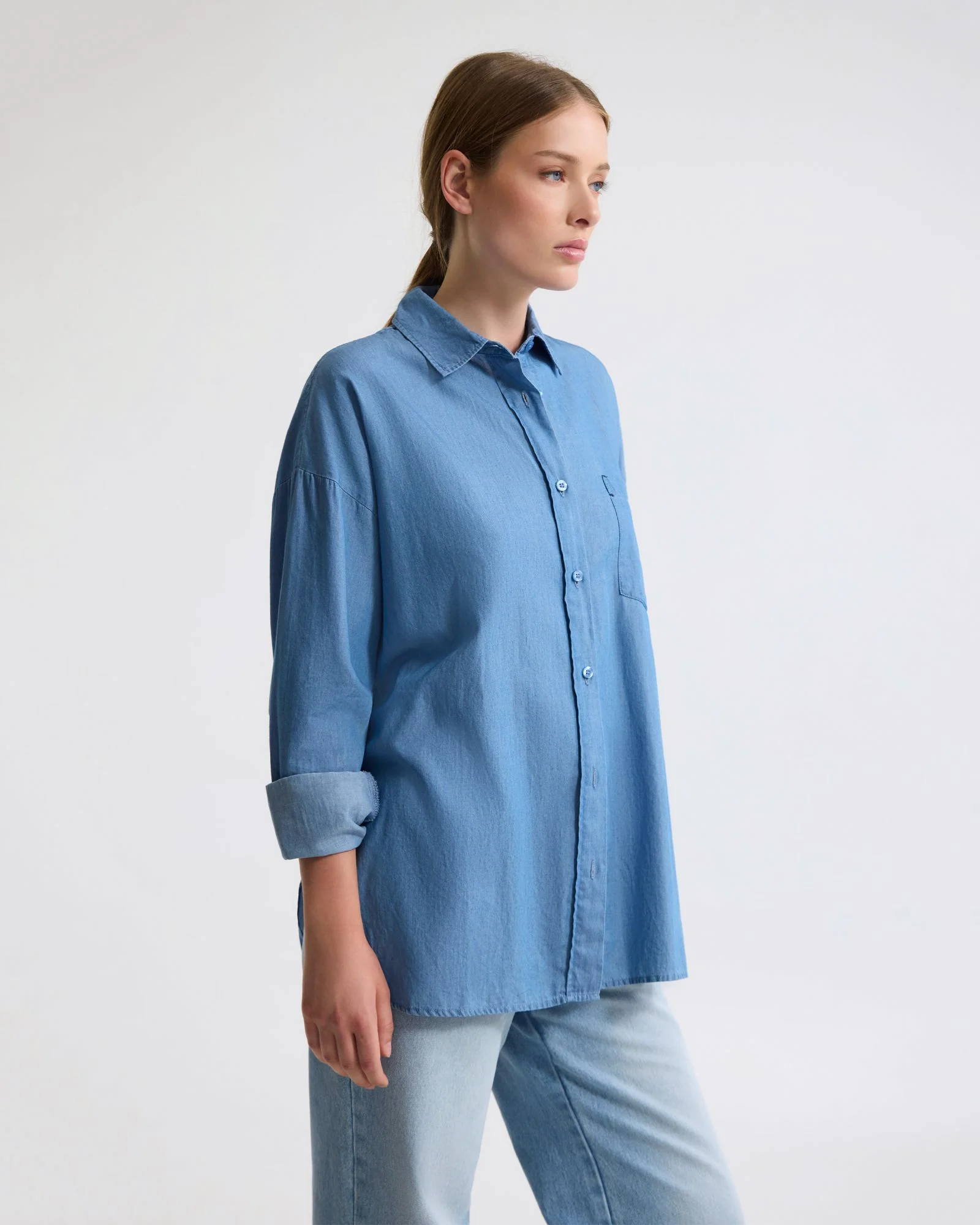 Demi Denim Shirt - Image 3