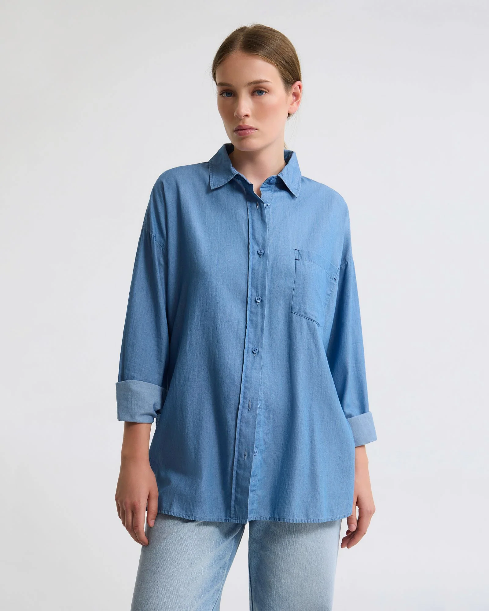 Demi Denim Shirt - Image 8