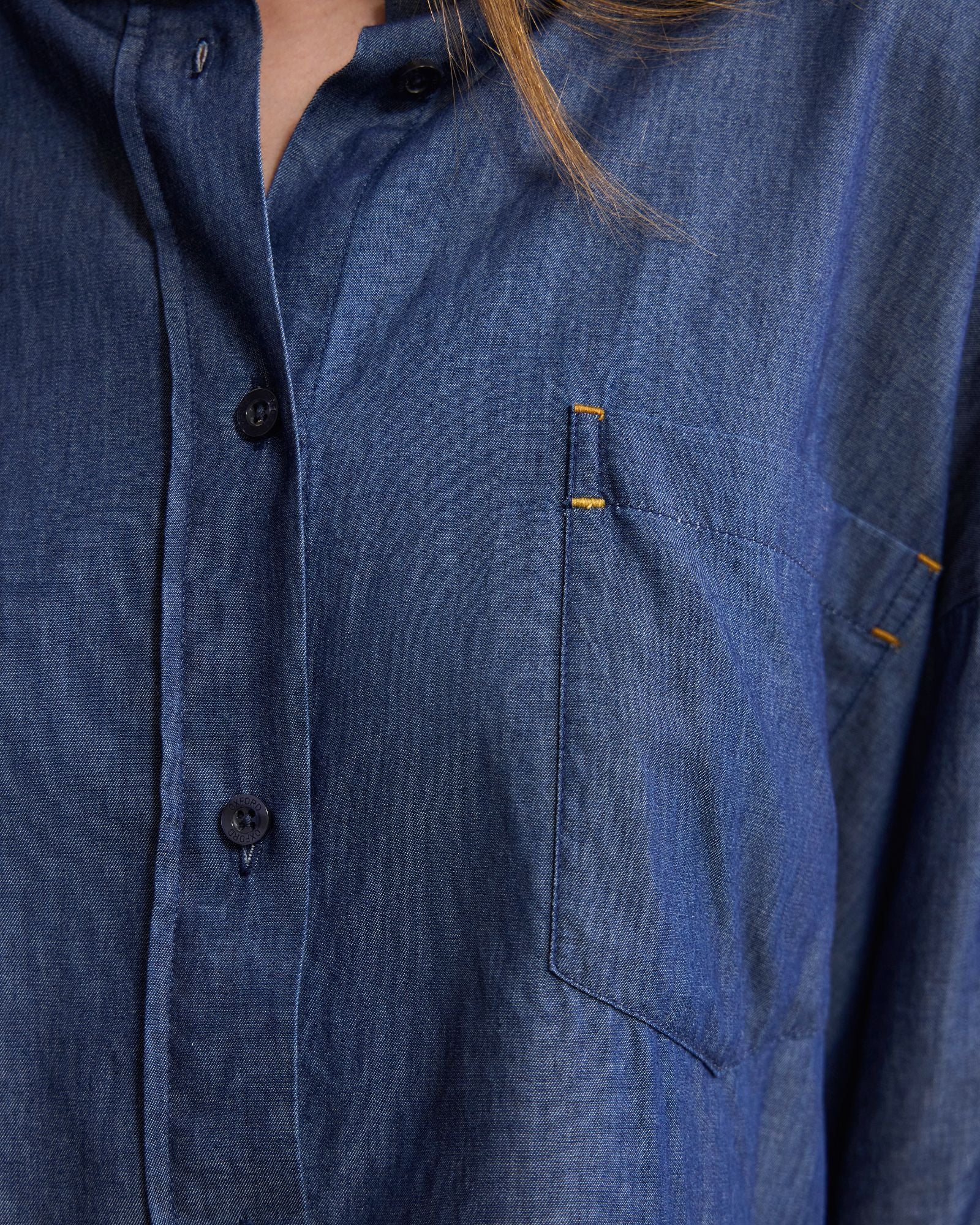 Demi Denim Wash Shirt - Image 7