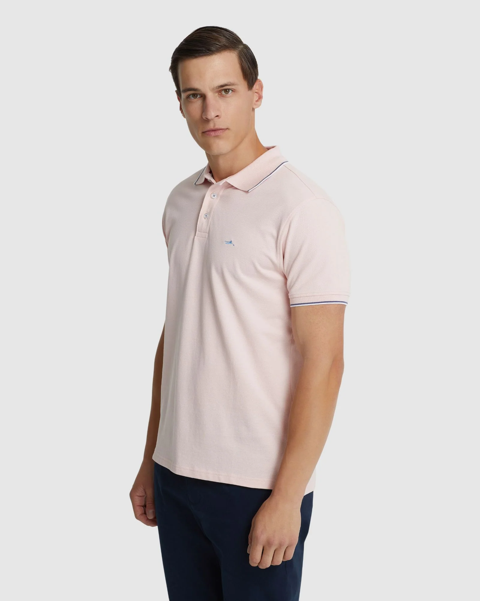 Derek Pique Tipping Polo - Image 15
