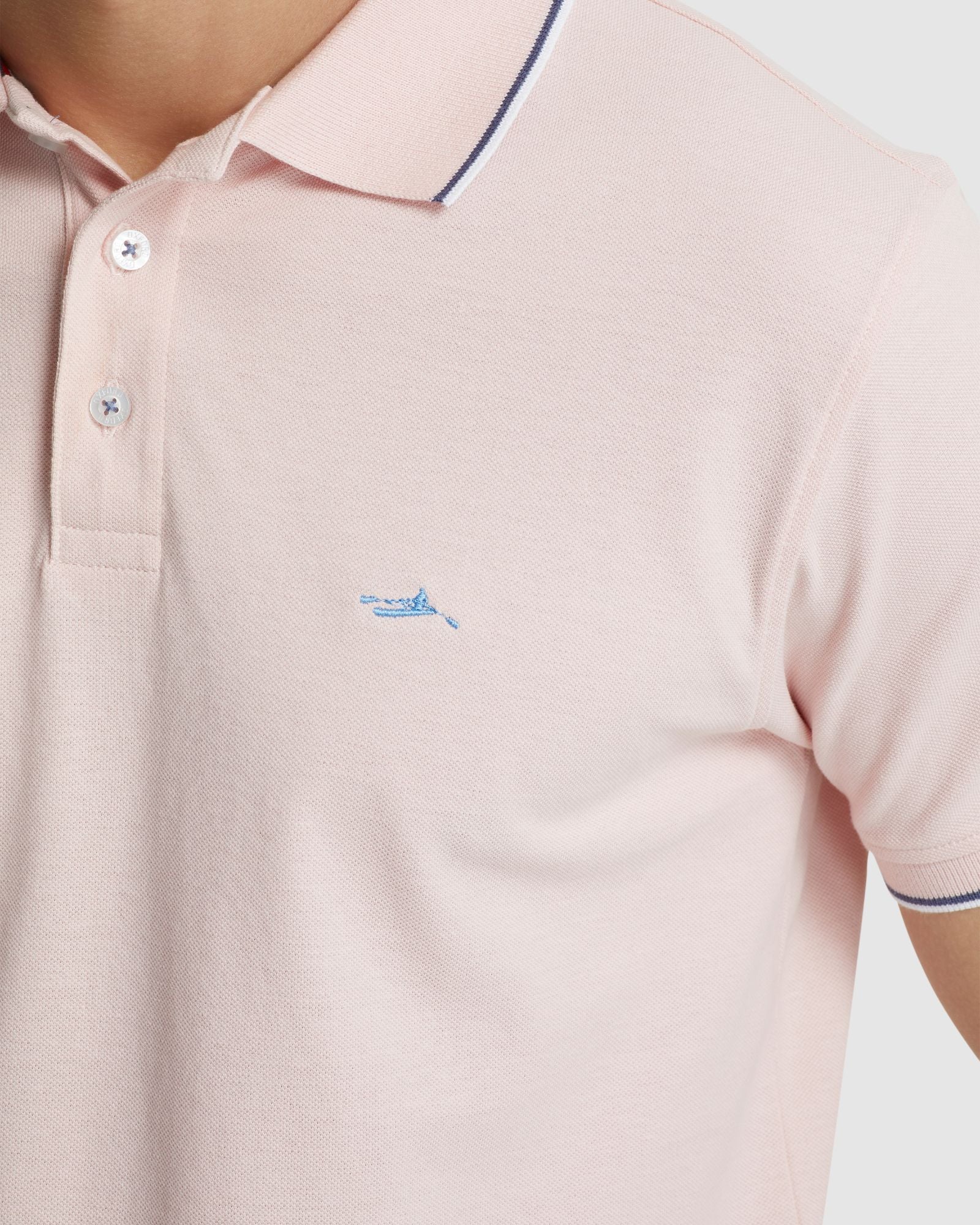Derek Pique Tipping Polo - Image 19