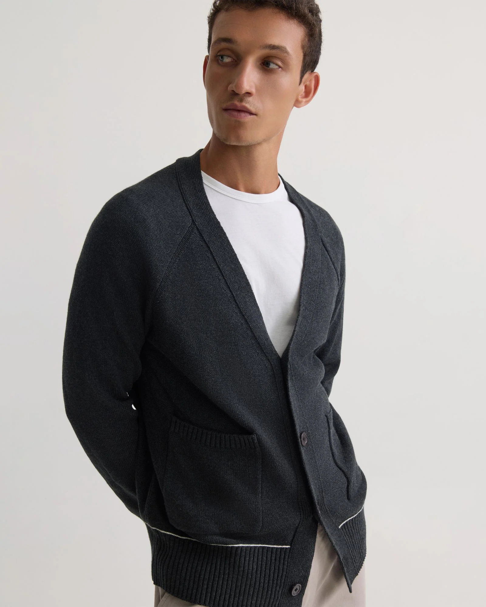 Diego Cotton Cardigan - Image 10