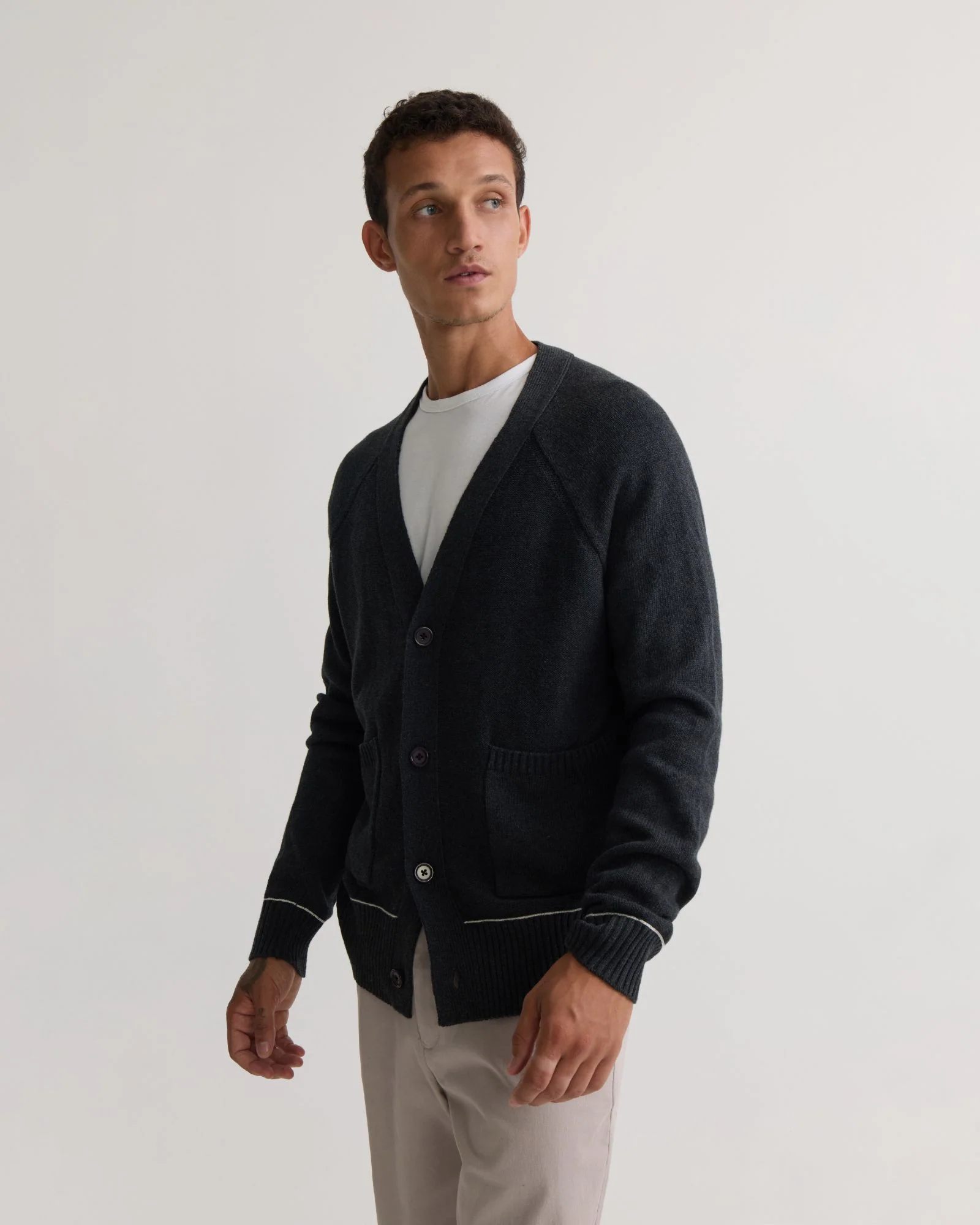 Diego Cotton Cardigan - Image 8