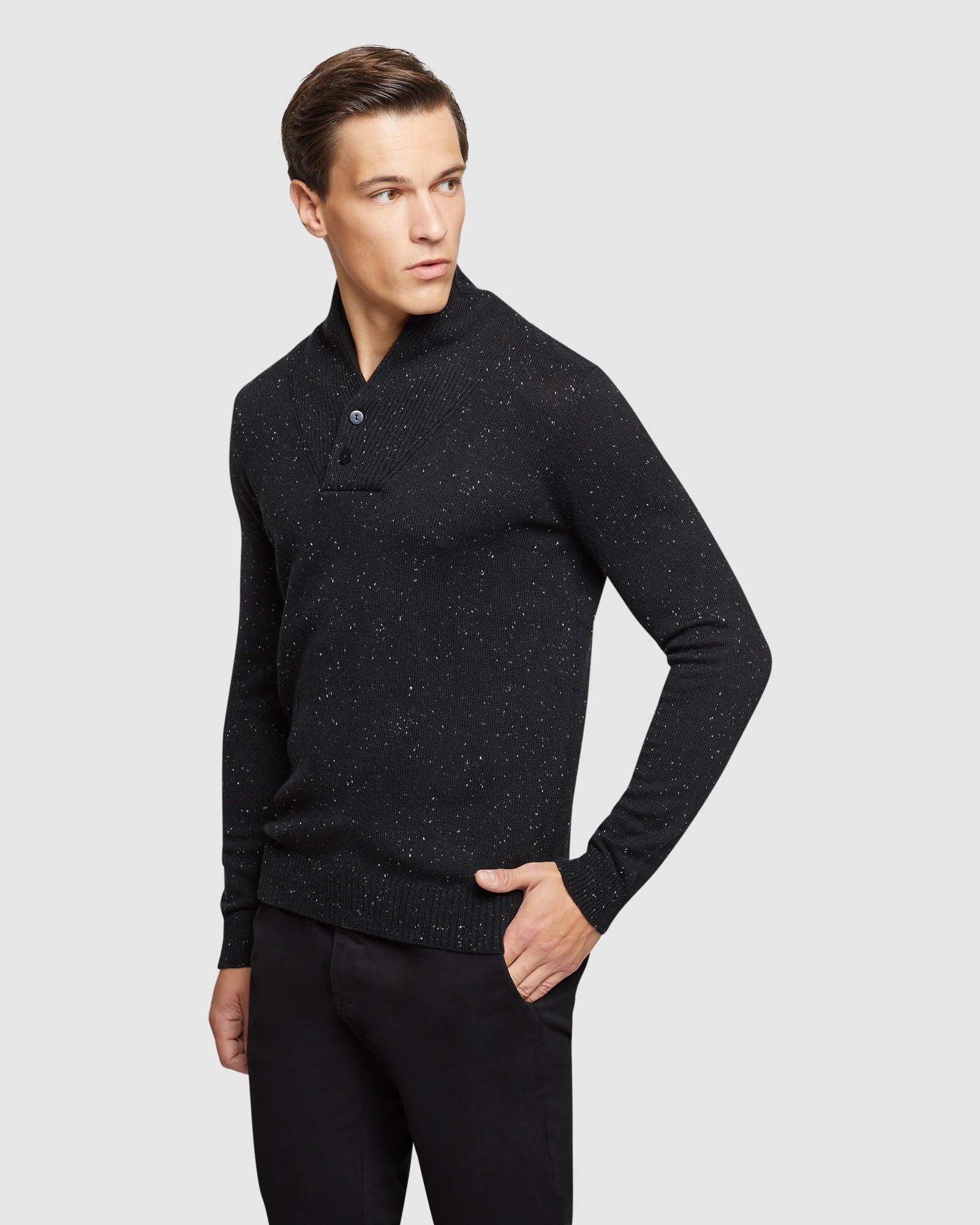 Digby Donegal Shawl Neck Knit - Image 8
