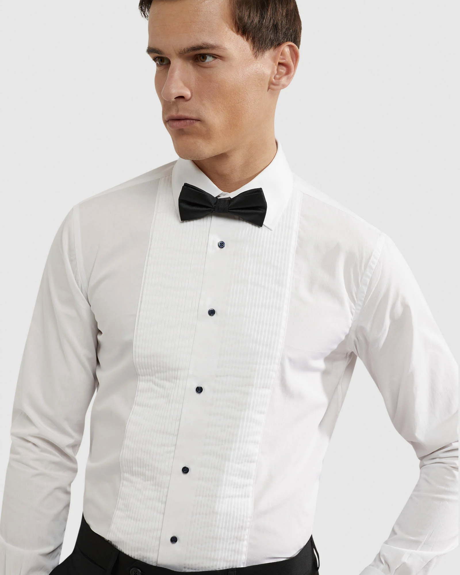 Dinner Shirt With Front Pleats - Image 4
