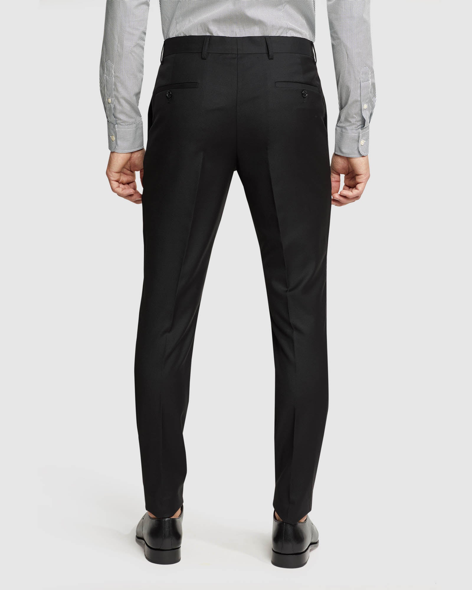 Dinner Suit Trousers With Satin Tape - Image 3