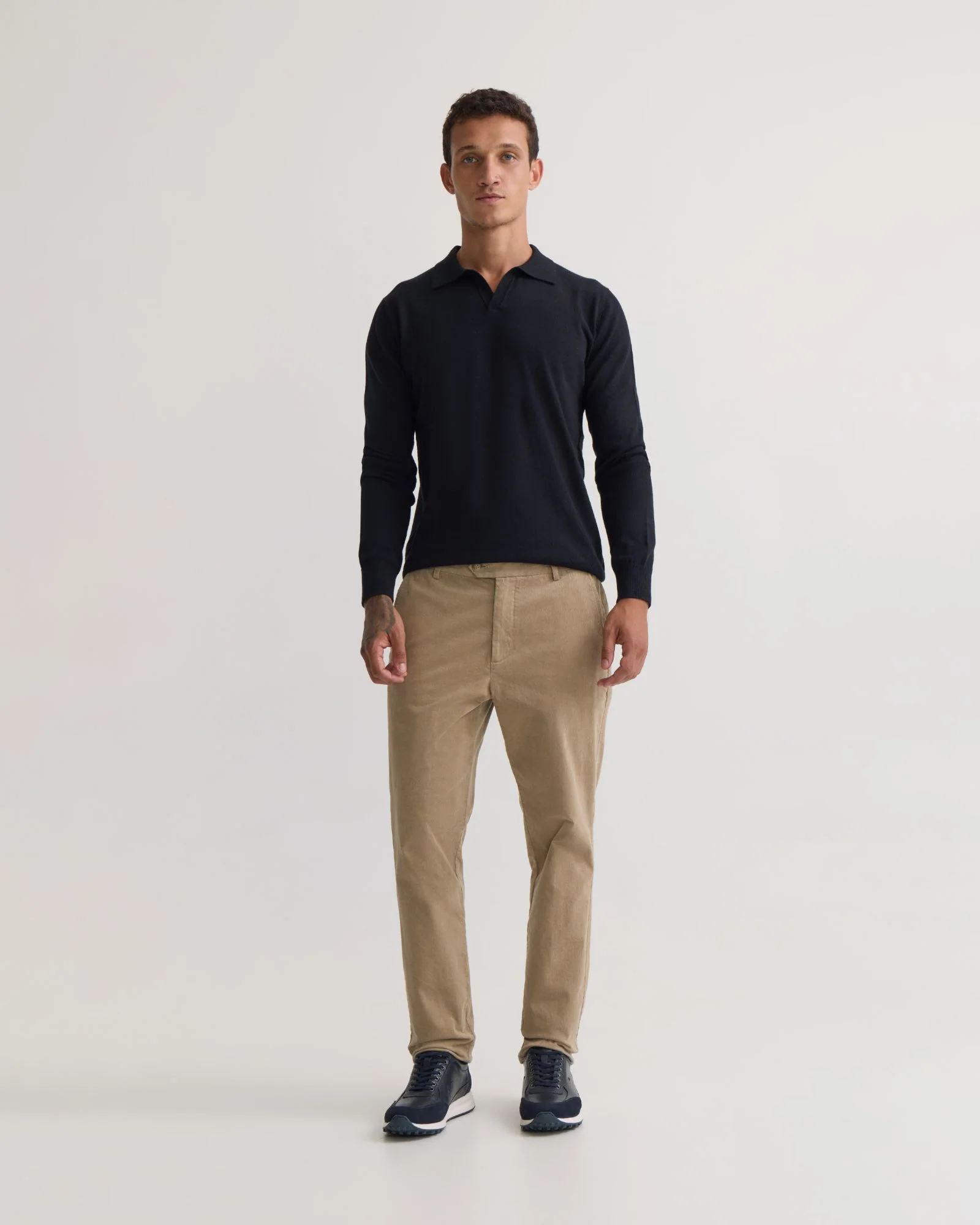 Dominic Open Polo Collar Knit - Image 13