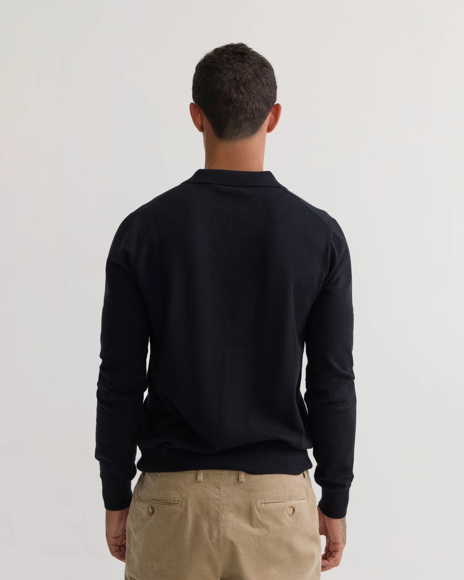 Dominic Open Polo Collar Knit - Image 15