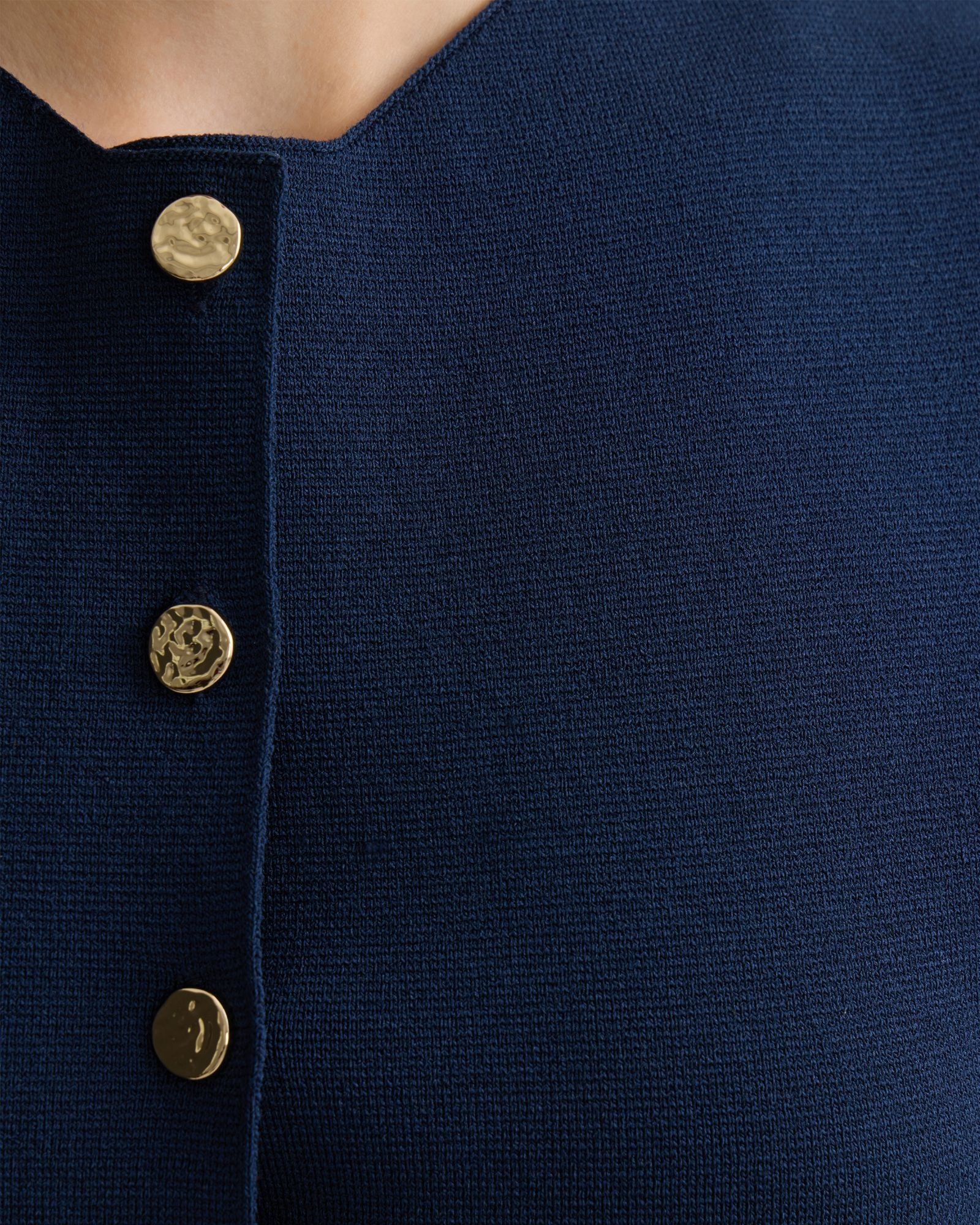 Drew Knitted Long Waistcoat - Image 6