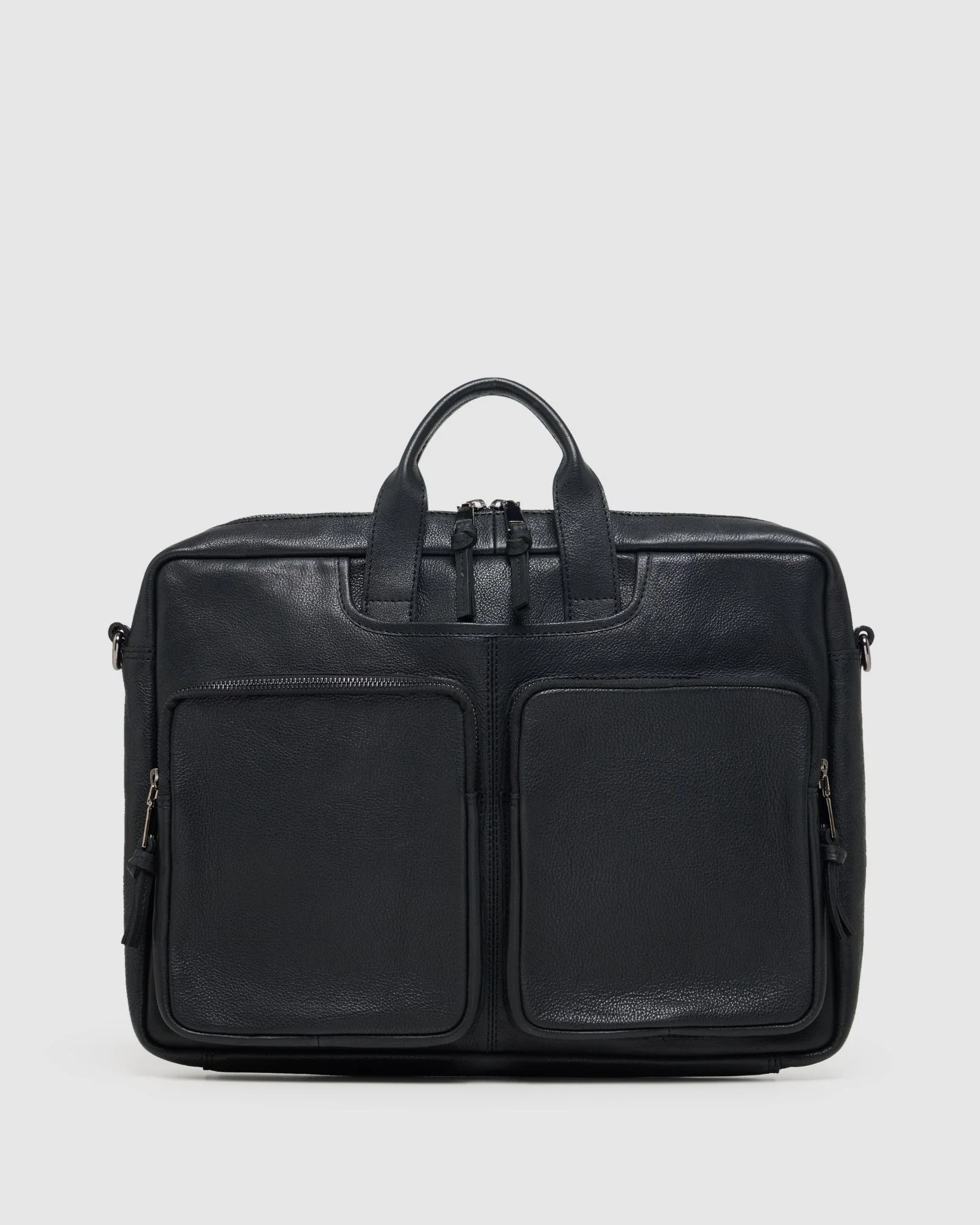 Duke Leather Laptop Bag - Image 6