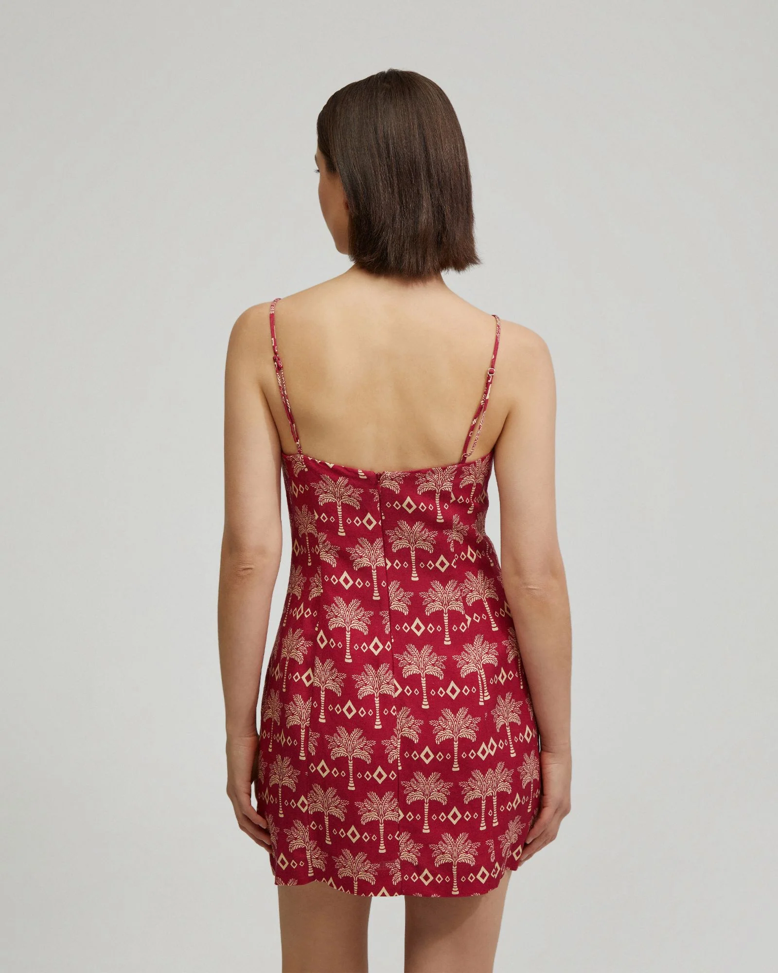 Ebony Printed Mini Dress - Image 3
