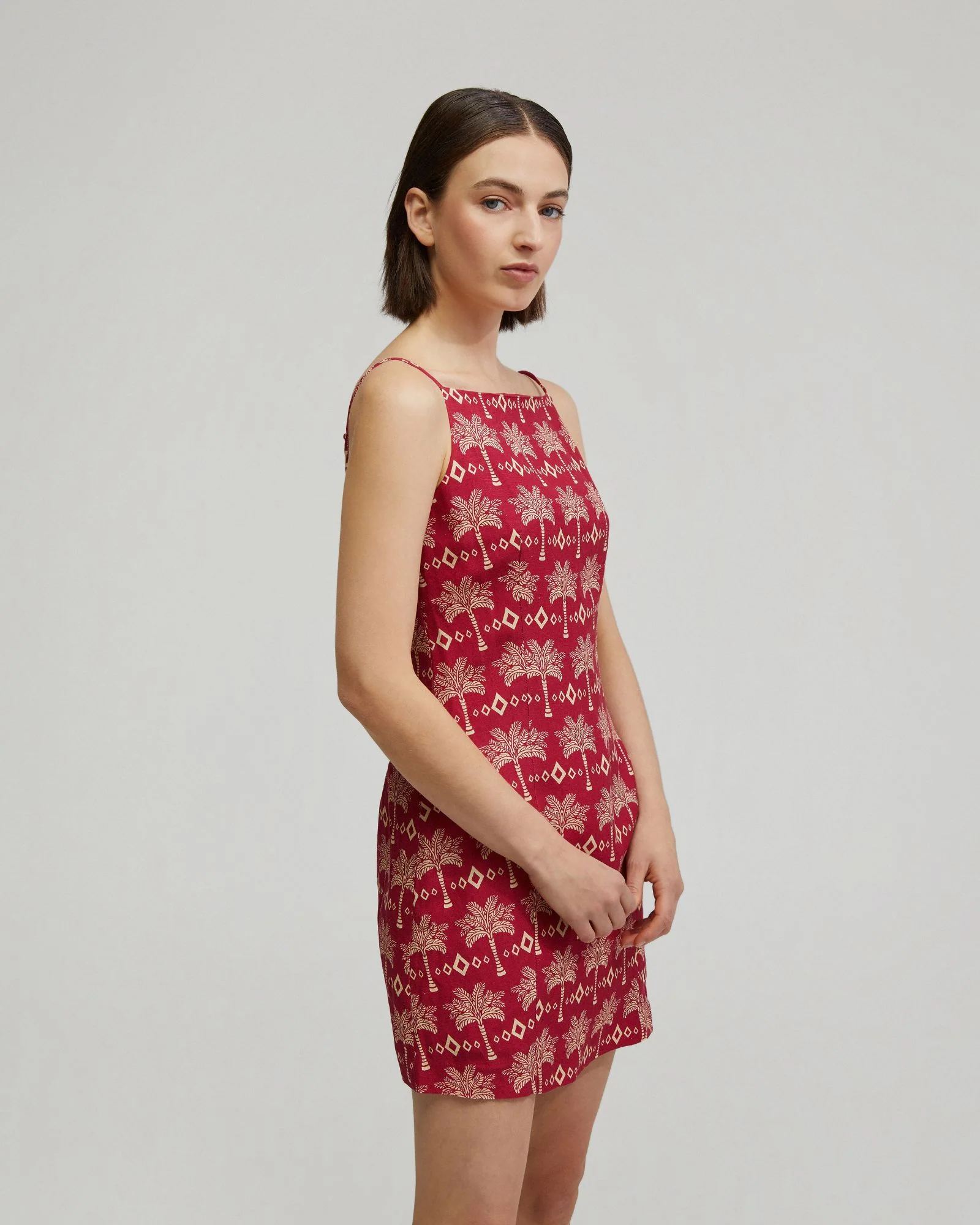 Ebony Printed Mini Dress - Image 5