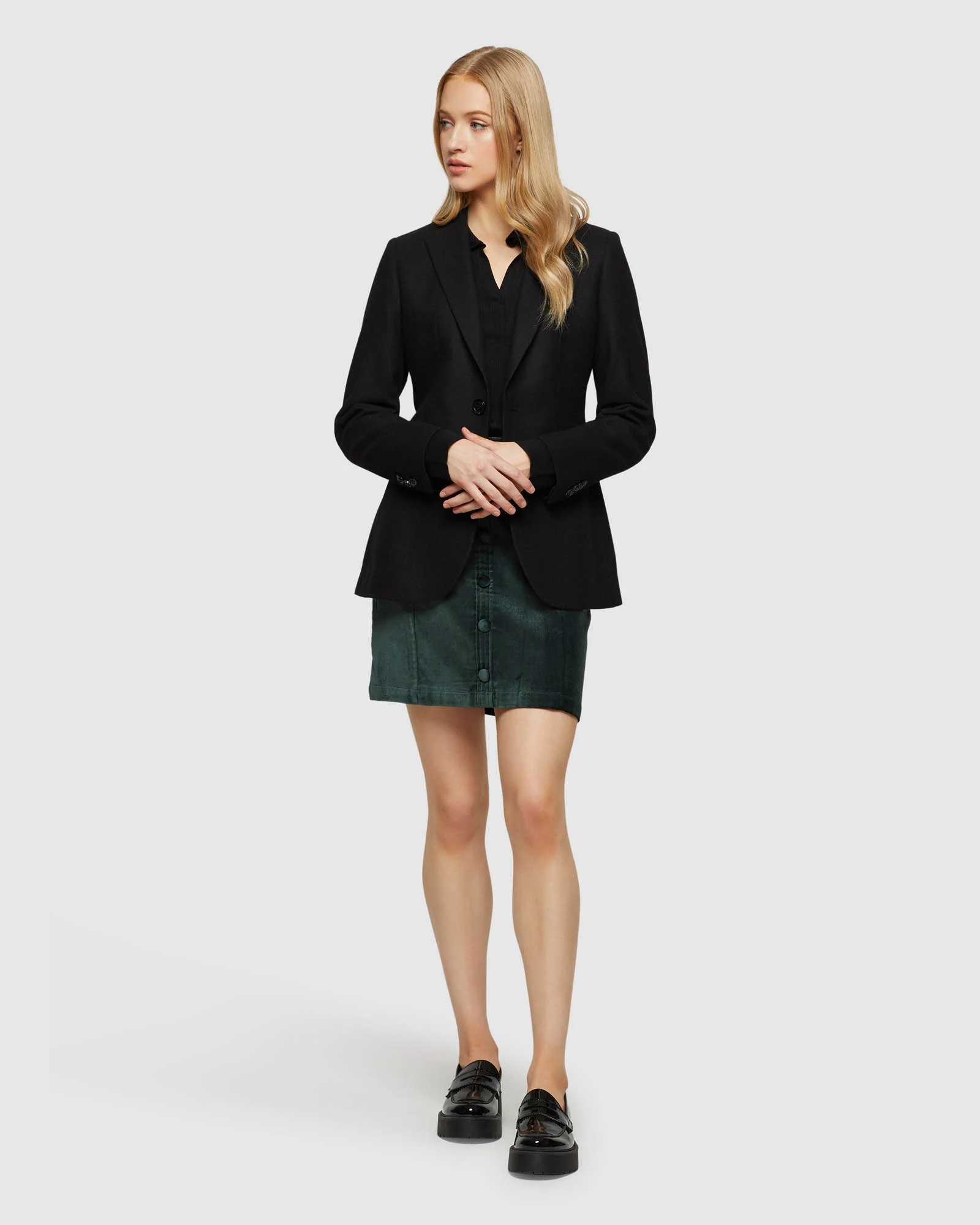 Anya Velvet Mini Skirt - Image 5