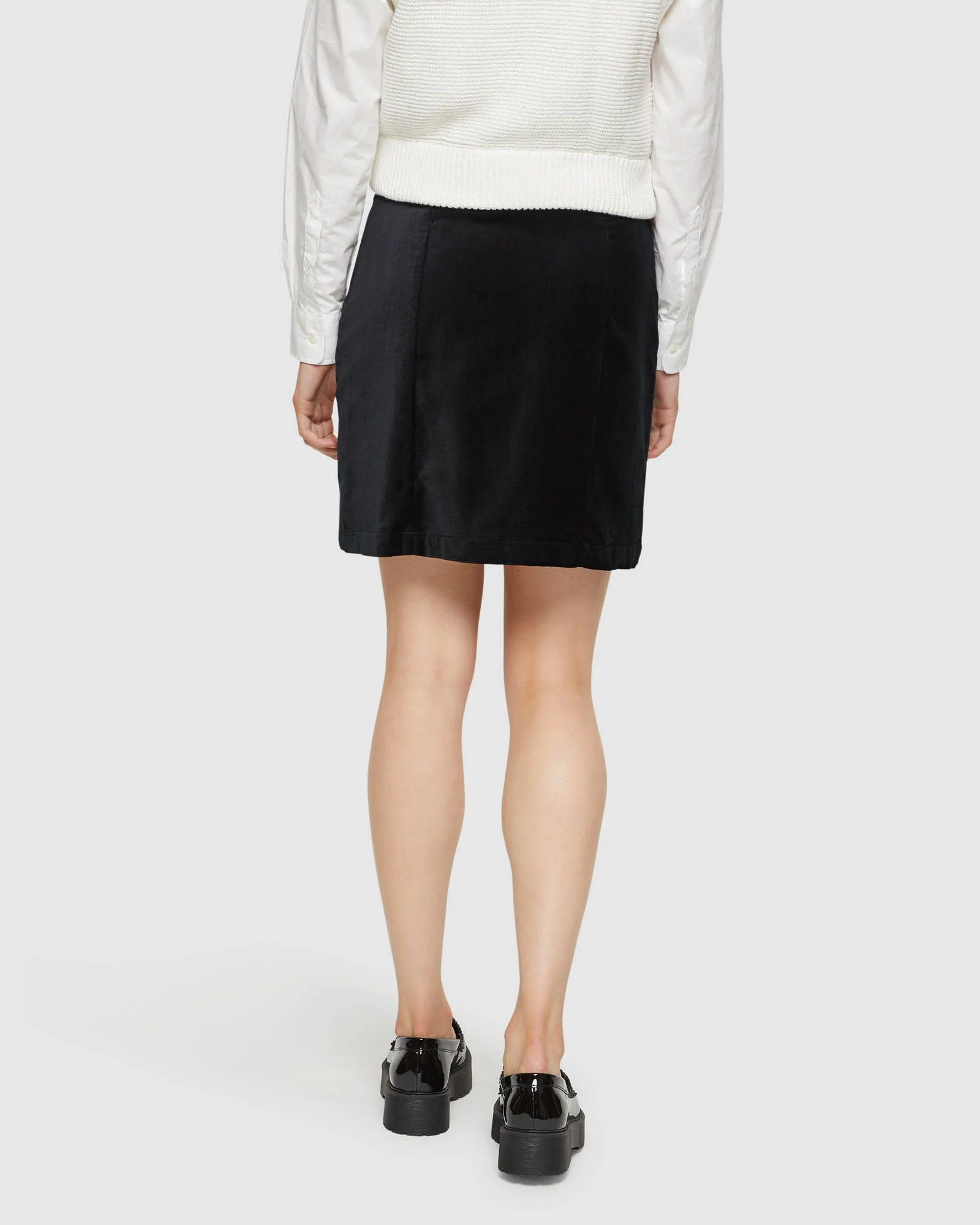 Anya Velvet Mini Skirt - Image 9