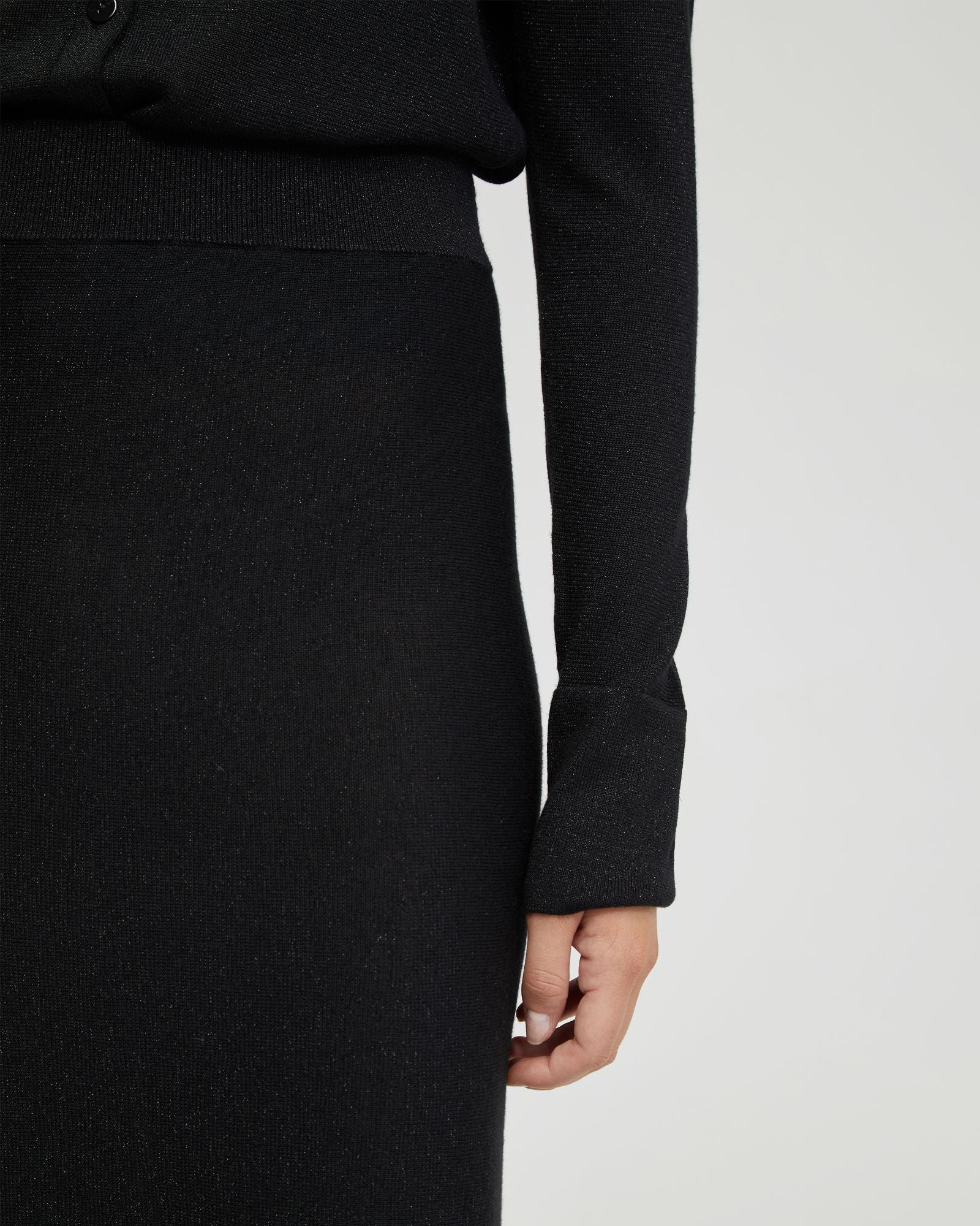 Elke Knitted Metallic Skirt - Image 12