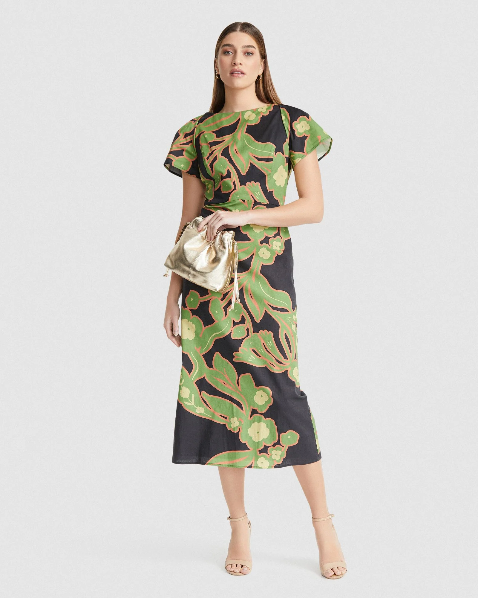 Eloise Vine Print Dress