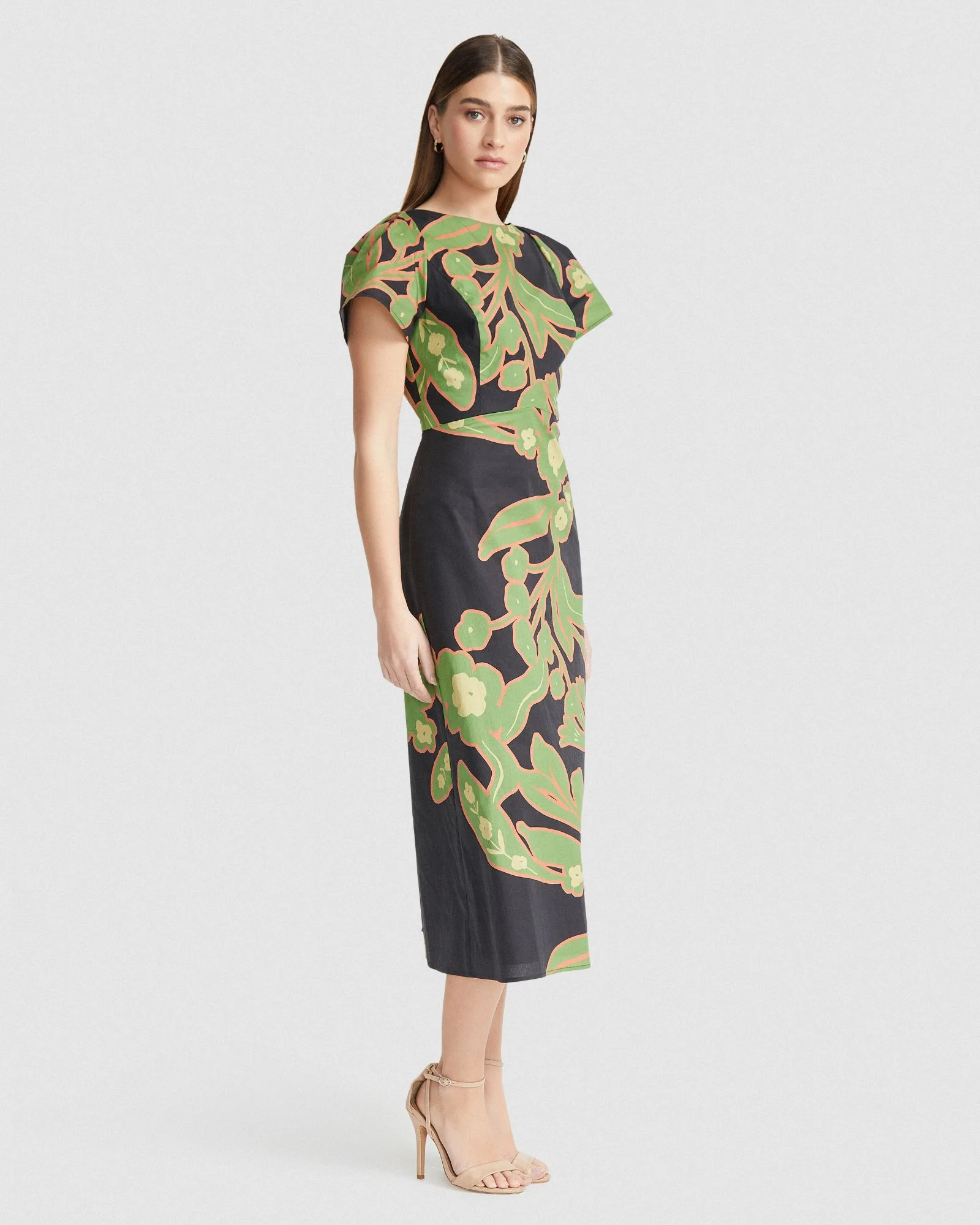 Eloise Vine Print Dress - Image 2