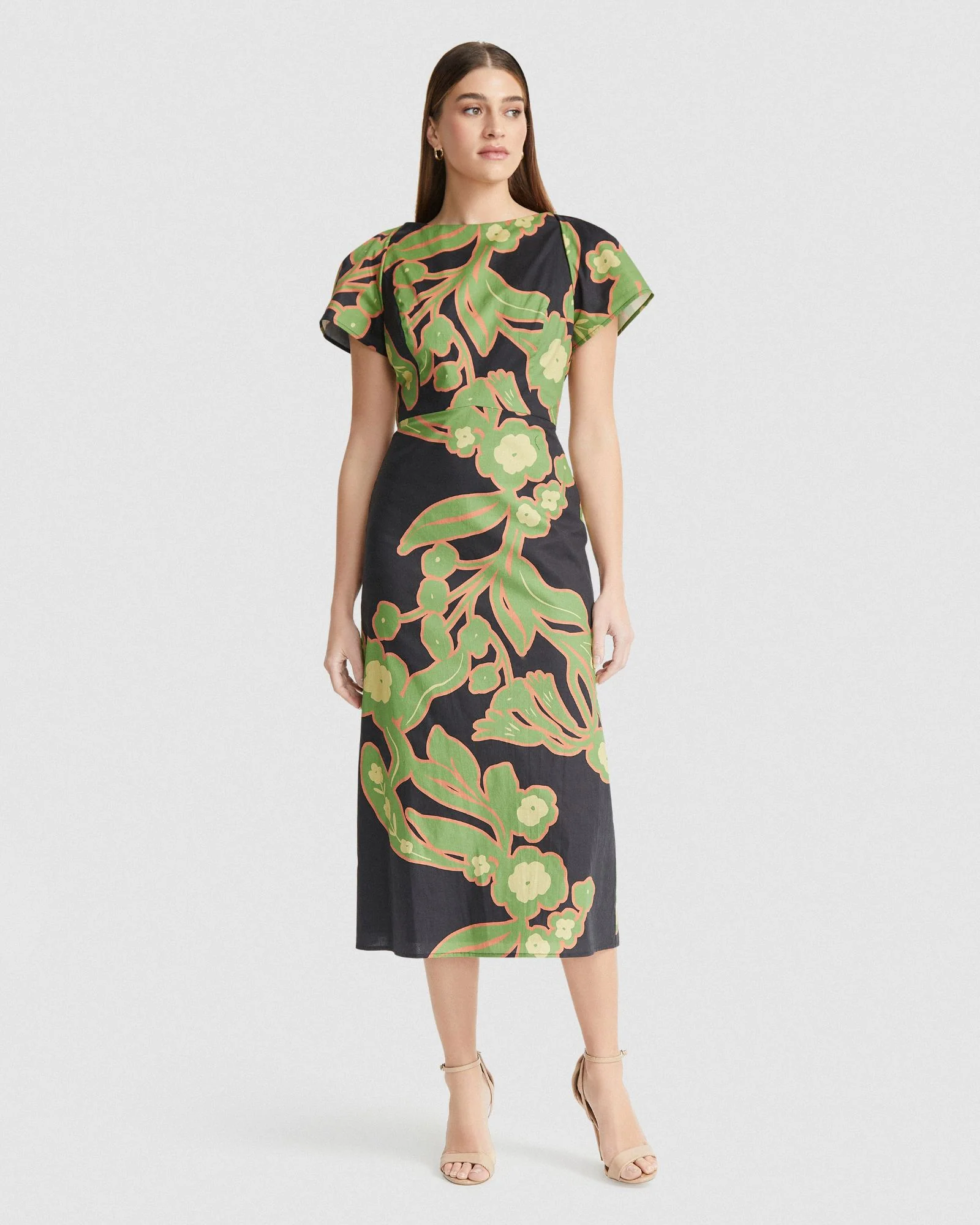 Eloise Vine Print Dress - Image 5