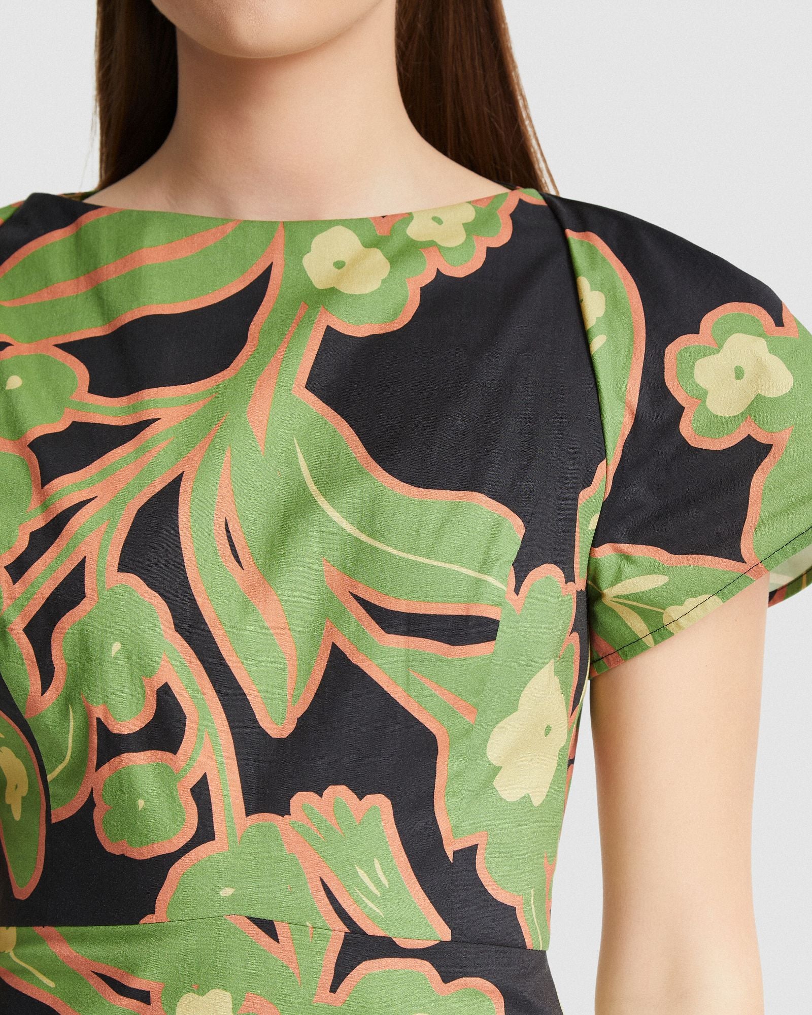 Eloise Vine Print Dress - Image 6
