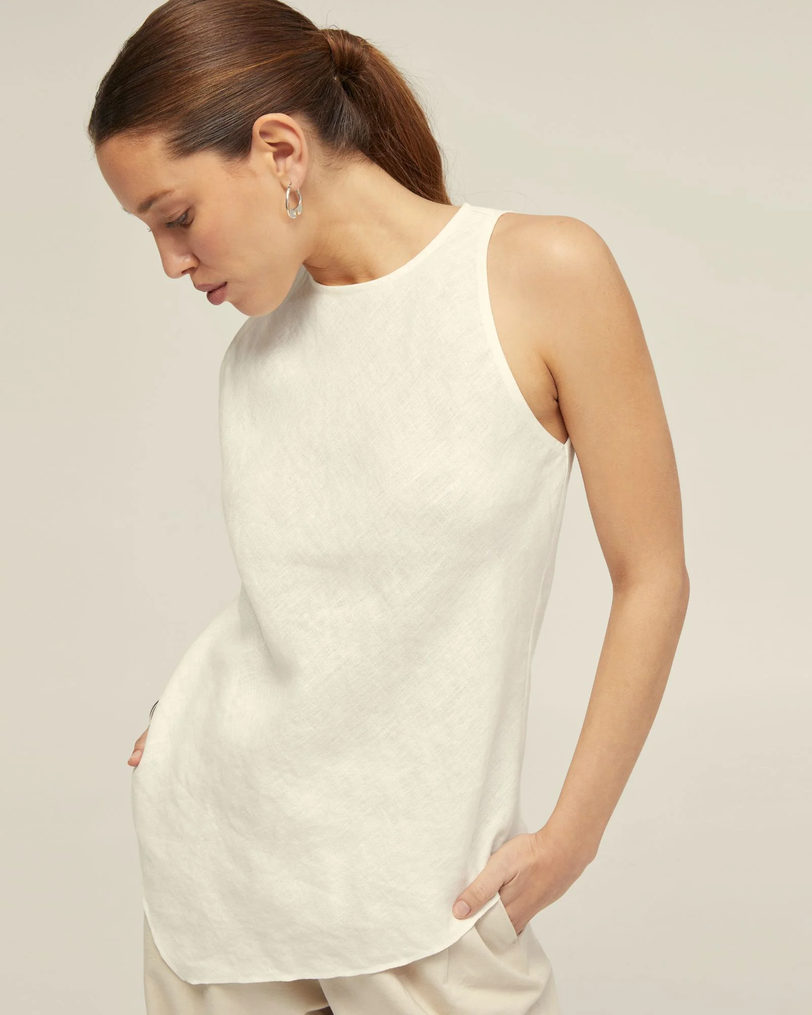 Elouise Linen Top - Image 13