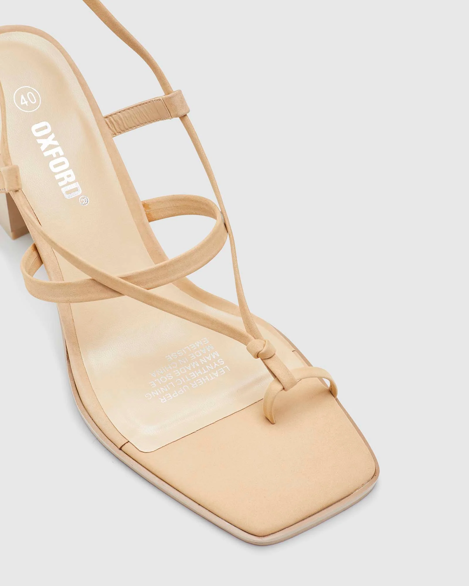 Emelisse Knot Toe Heel - Image 4