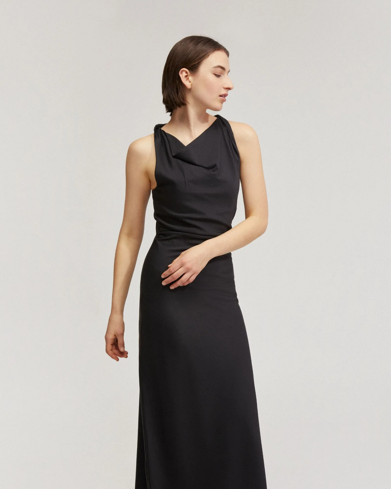 Emma Lyocell Blend Dress - Image 11