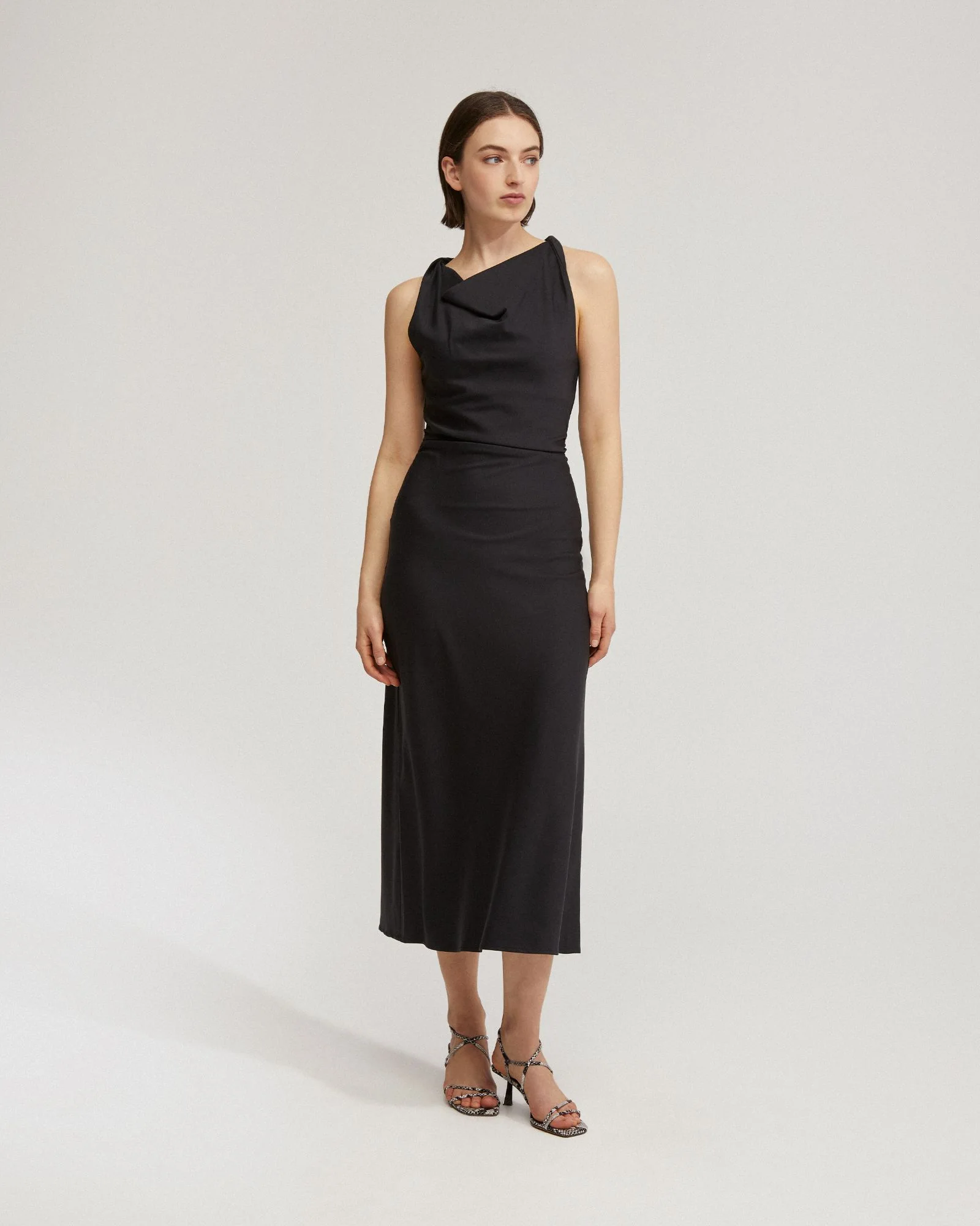 Emma Lyocell Blend Dress - Image 7