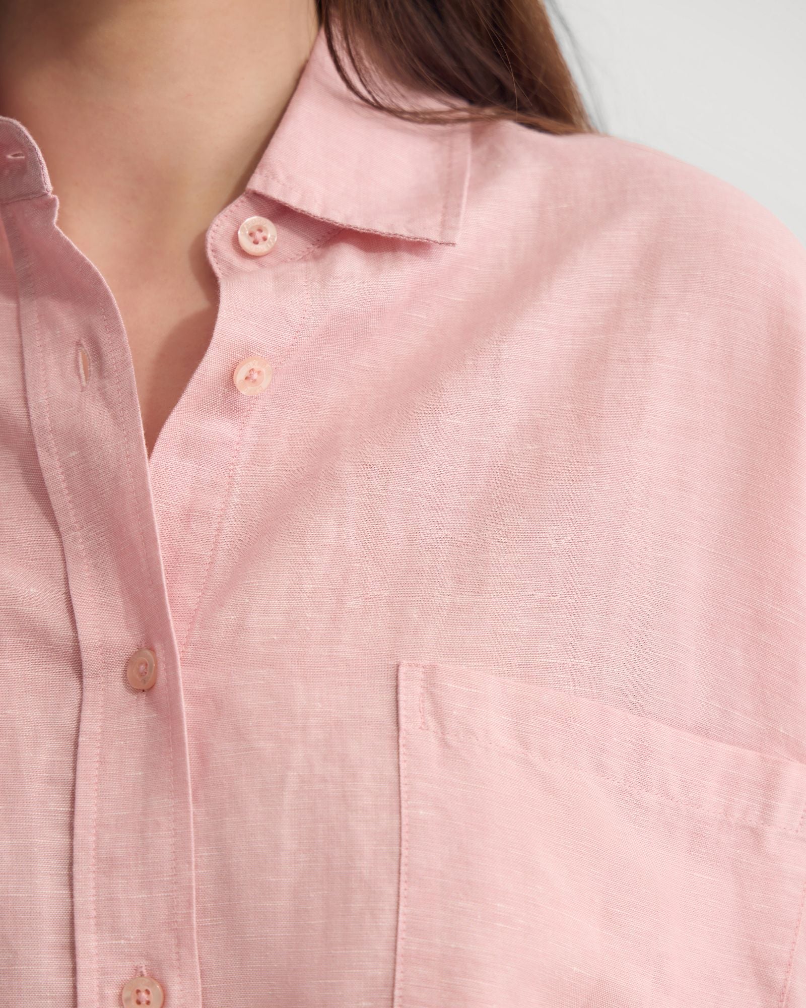Erika Washed Casual Linen Shirt - Image 13