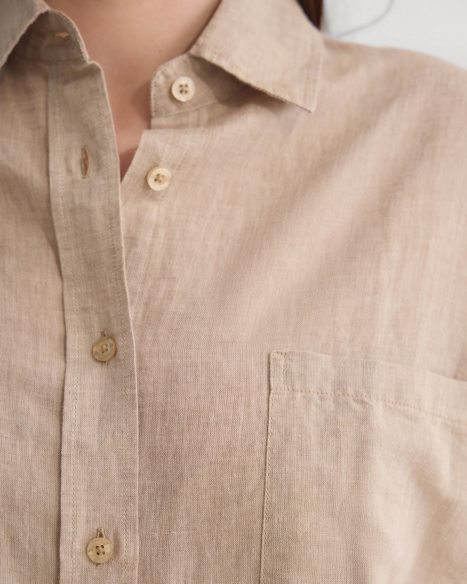 Erika Washed Casual Linen Shirt - Image 19