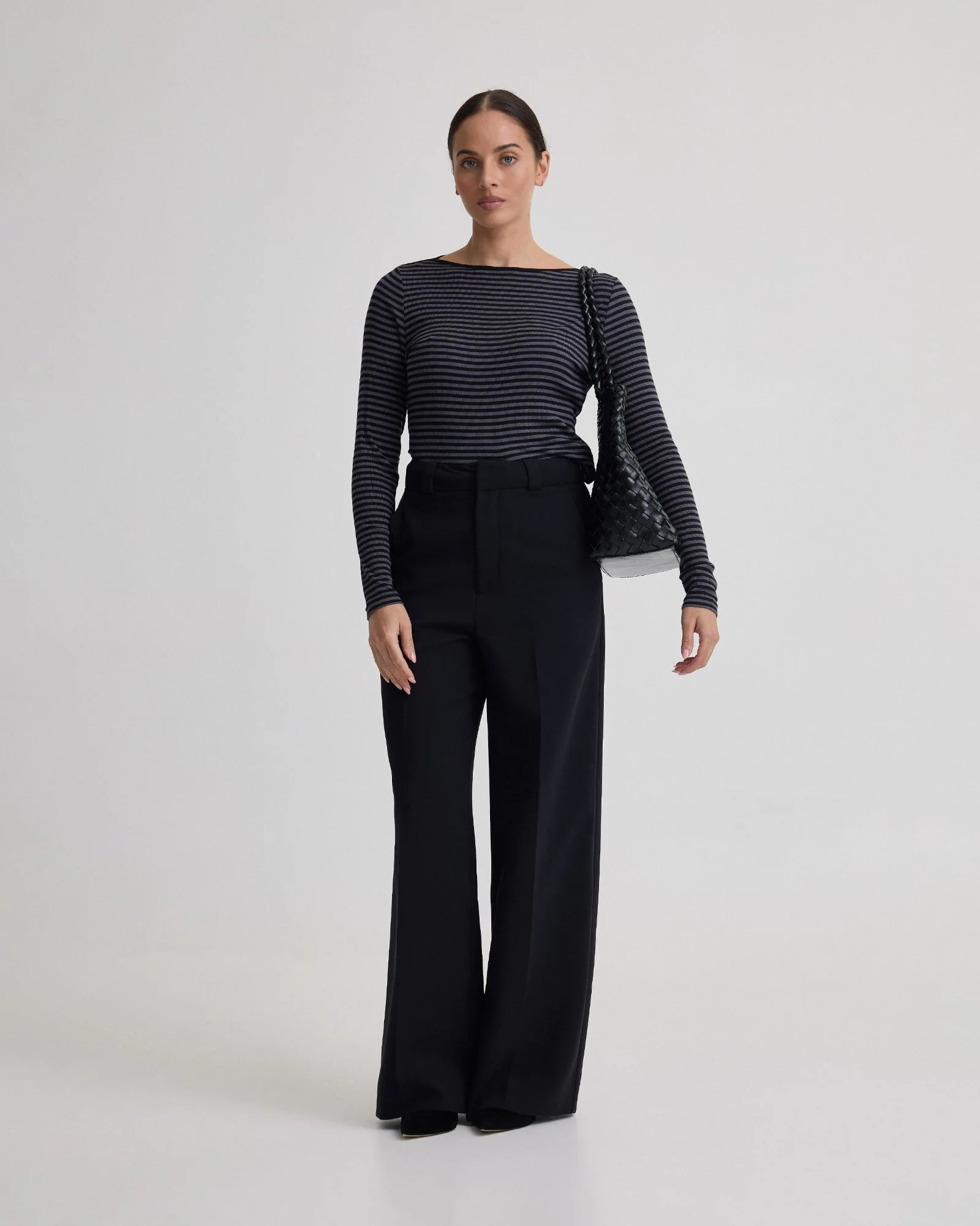 Erin Striped Boatneck Knit