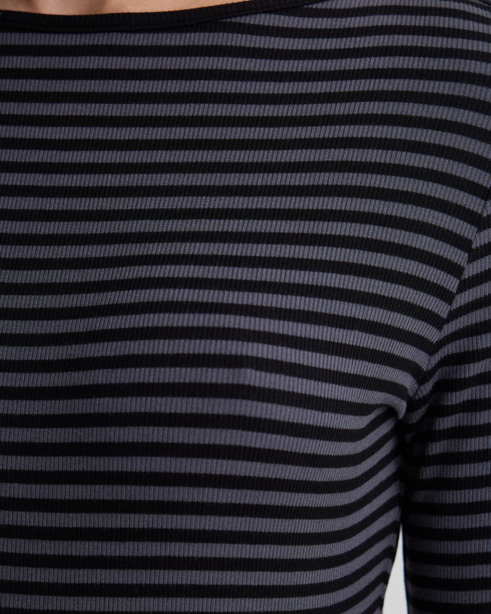 Erin Striped Boatneck Knit - Image 6