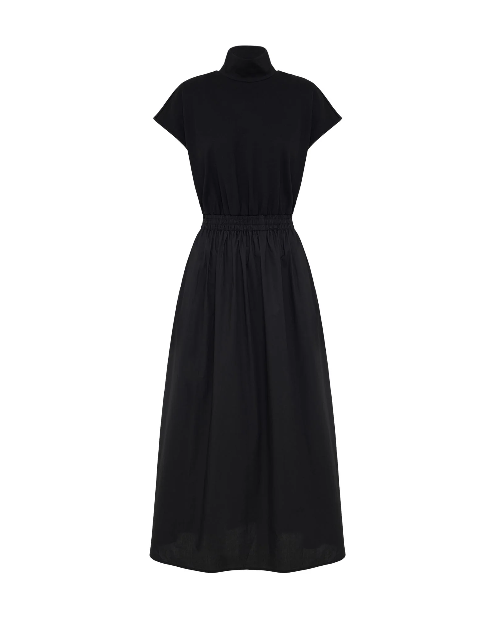 Esrealla High Collar Dress